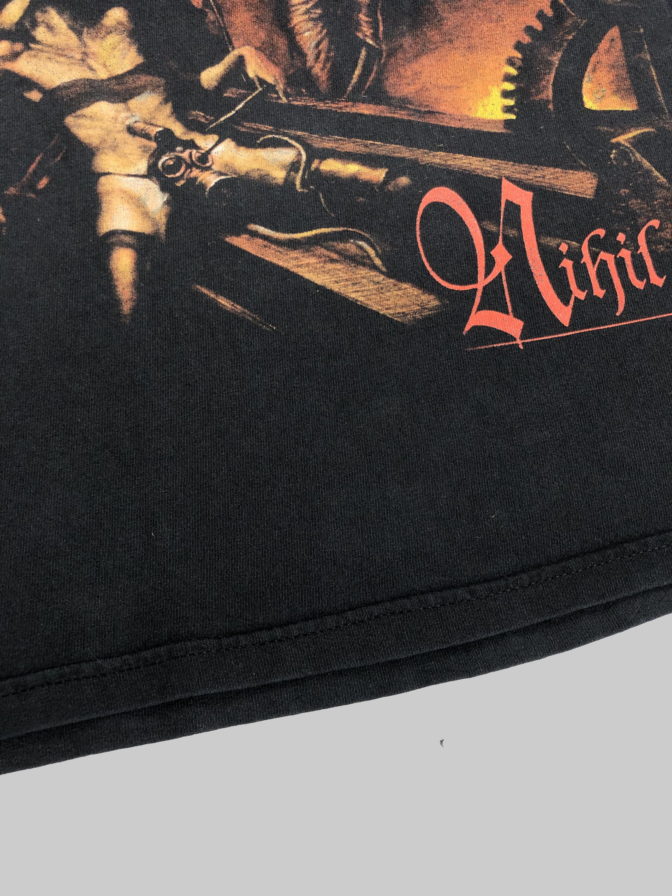 Band Tees Vintage 00s Impaled Nazarene Smoke Crack and Worship Satan Size US M / EU 48-50 / 2 - 7 Thumbnail