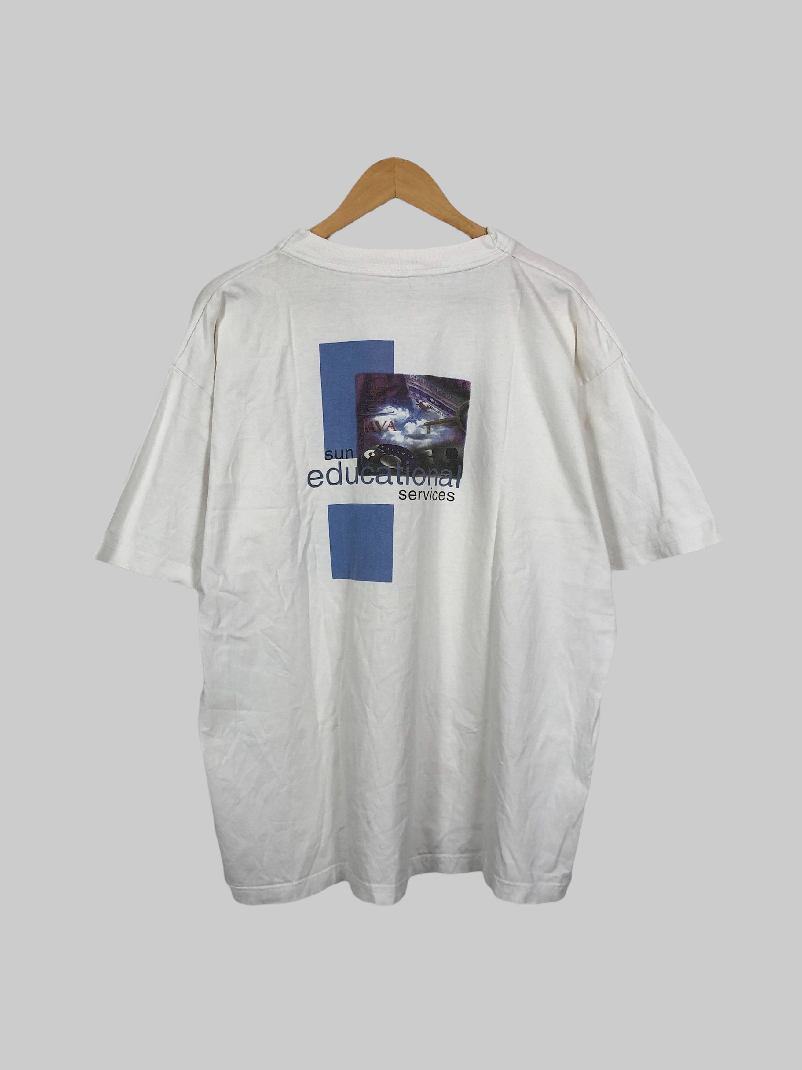 Apple × Microsoft × Vintage Vintage 90s Java Sun Microsystems Educational Services Size US XL / EU 56 / 4 - 1 Thumbnail