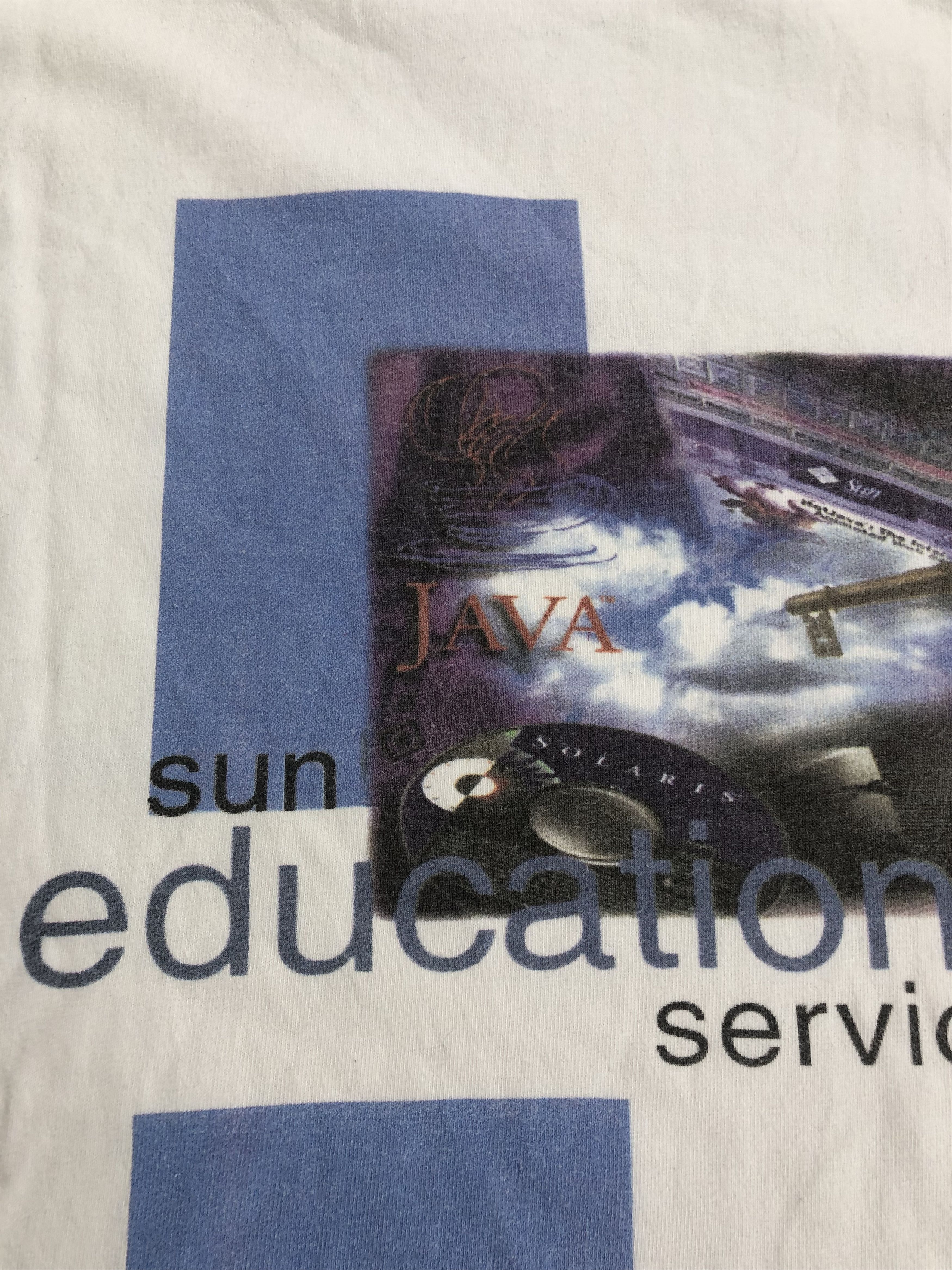 Apple × Microsoft × Vintage Vintage 90s Java Sun Microsystems Educational Services Size US XL / EU 56 / 4 - 11 Thumbnail