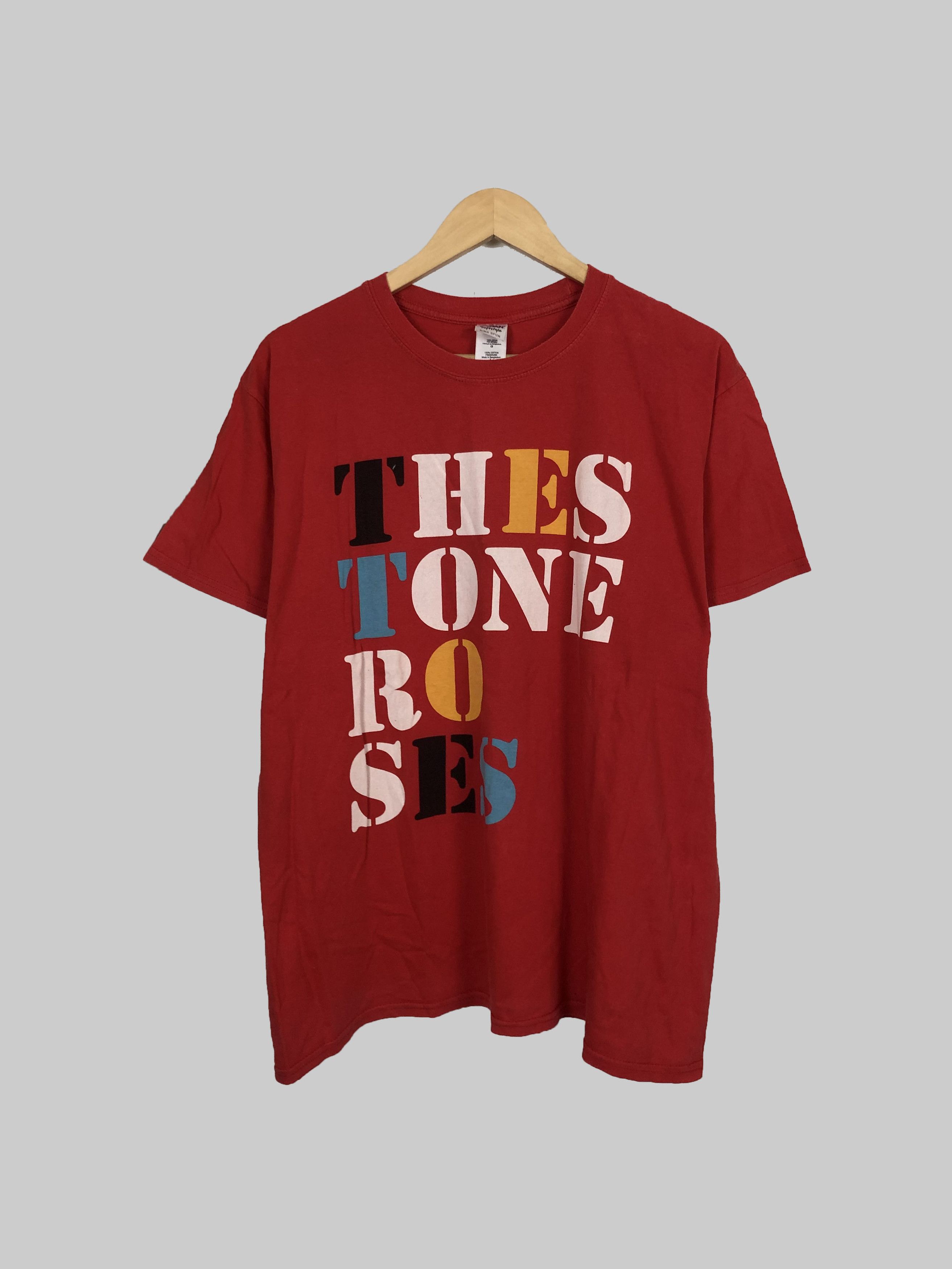 Band Tees Vintage The Stone Roses t-shirt (Happy Mondays The Cure) Size US L / EU 52-54 / 3 - 1 Thumbnail