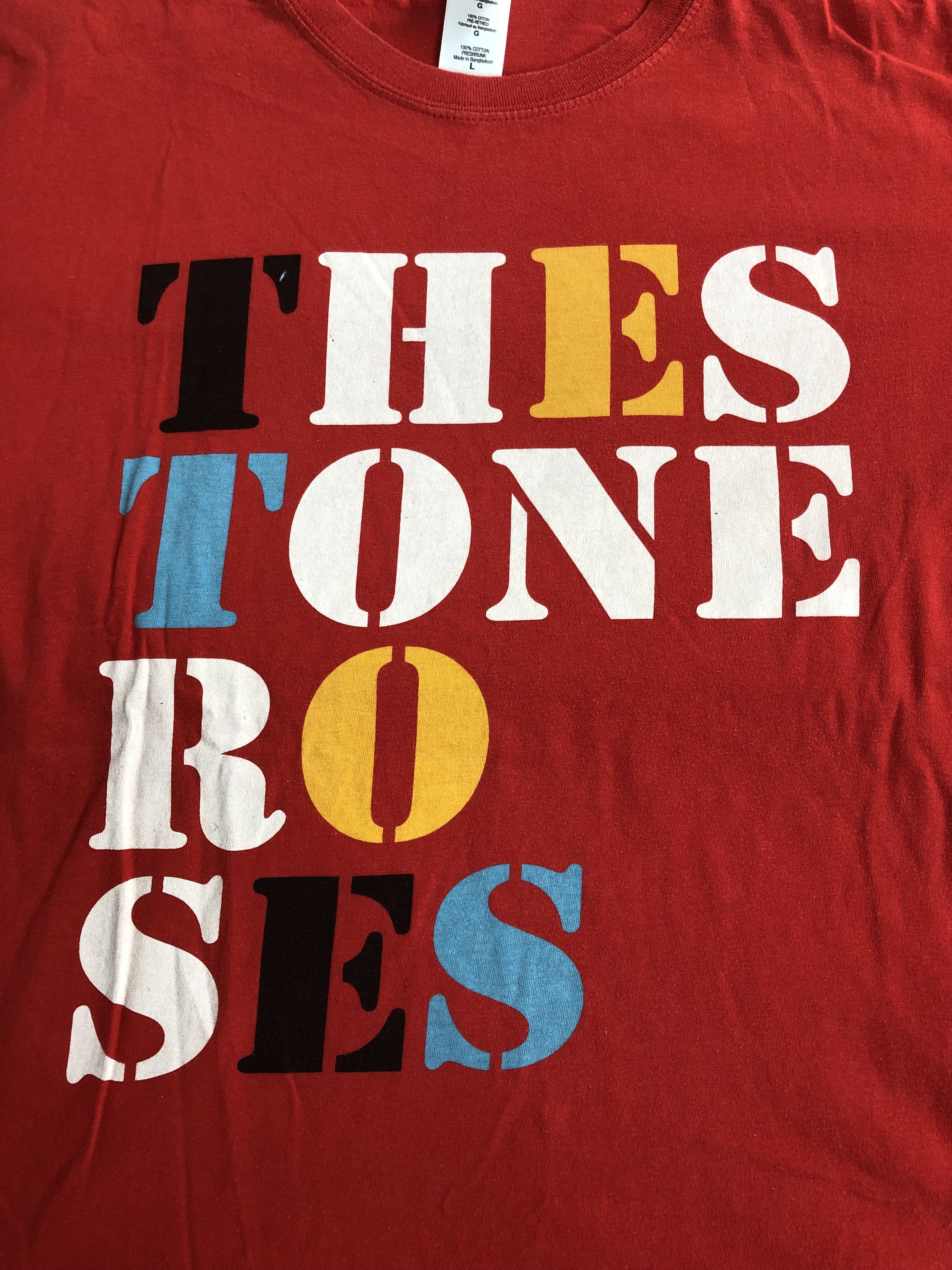 Band Tees Vintage The Stone Roses t-shirt (Happy Mondays The Cure) Size US L / EU 52-54 / 3 - 2 Thumbnail