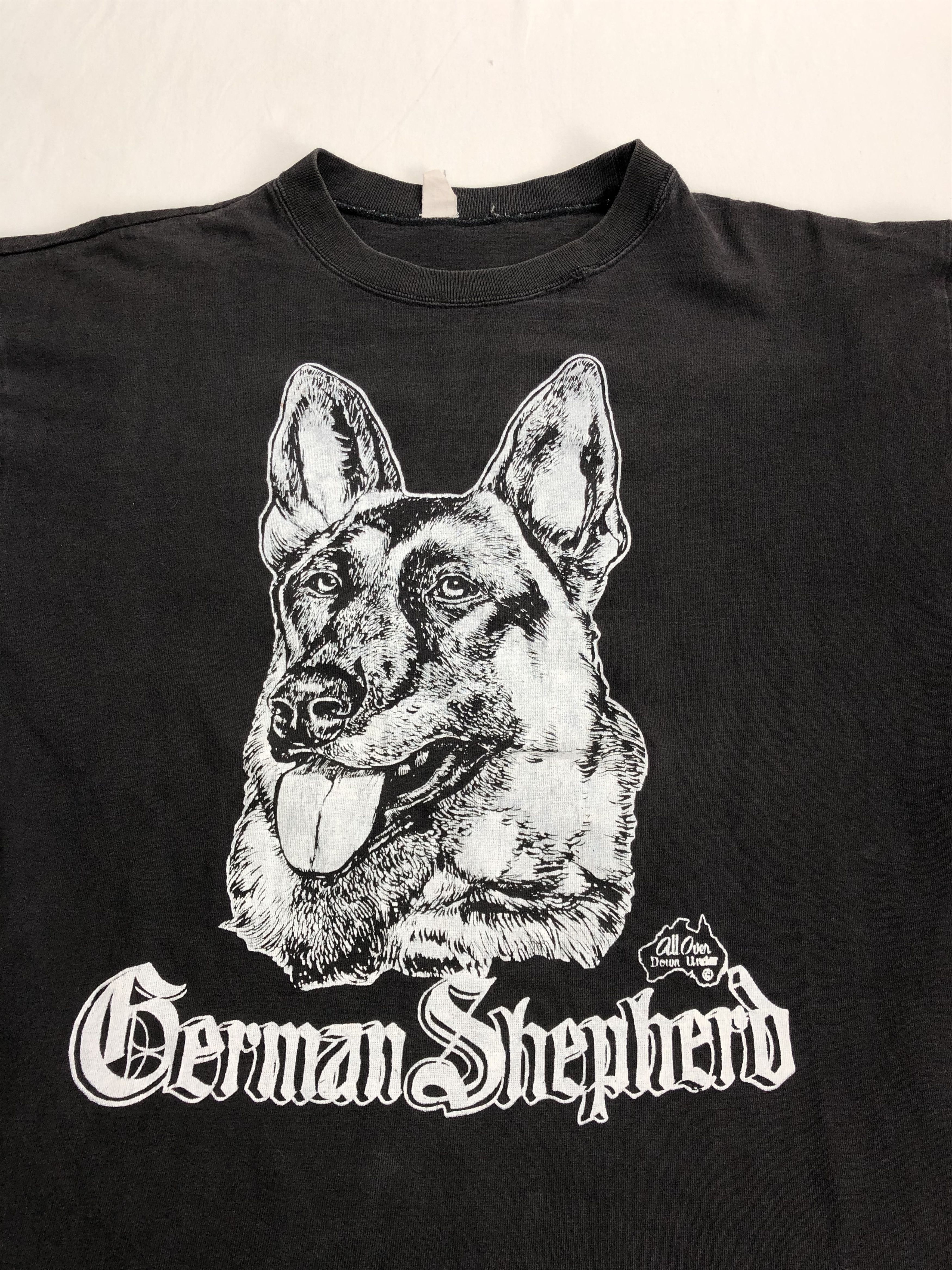 Vintage Vintage 90s German Shepherd Dog t-shirt Size US L / EU 52-54 / 3 - 5 Thumbnail