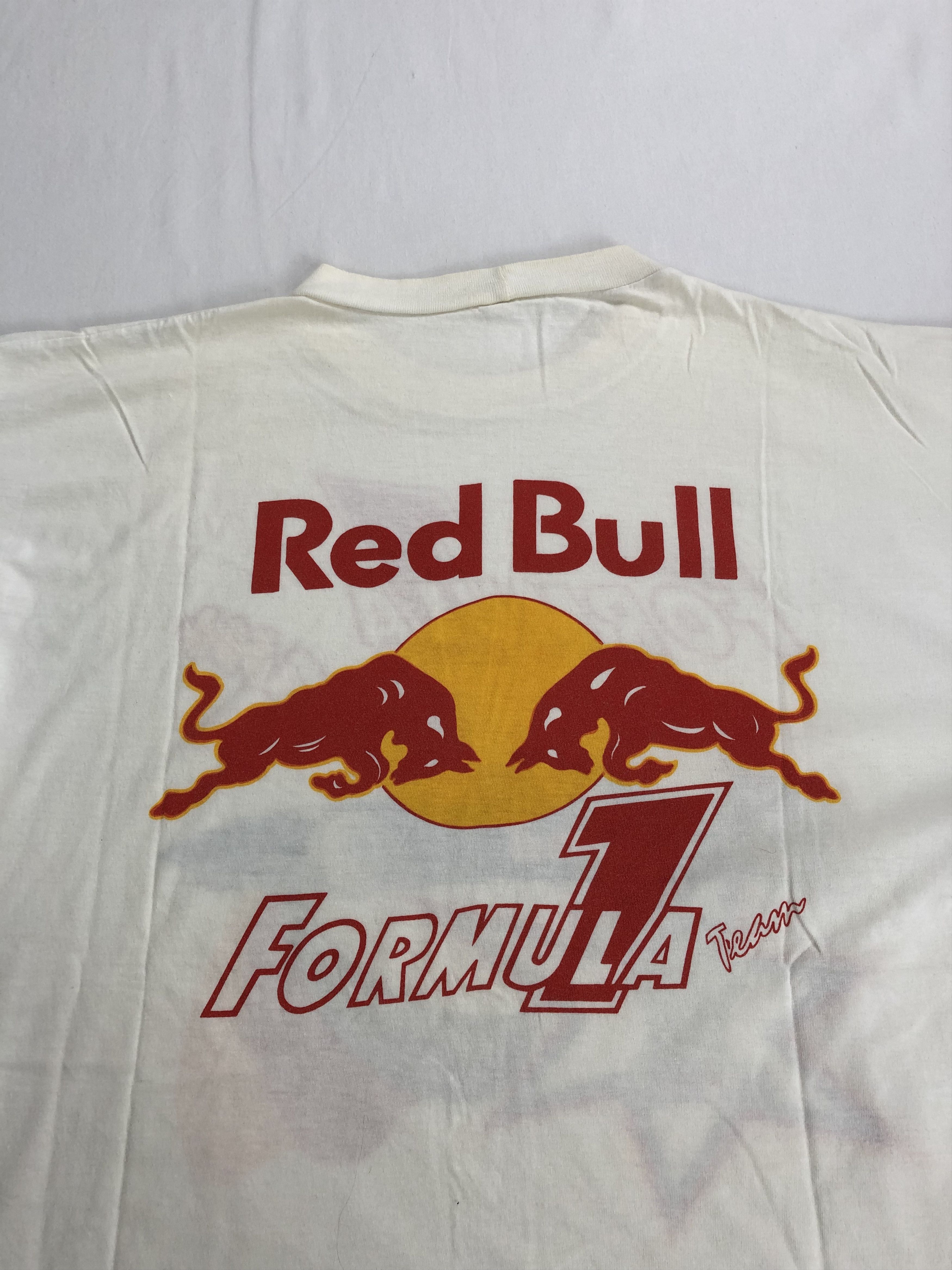 Formula 1 Vintage 90s Heinz Harald Frentzen Sauber Team Red Bull Size US XL / EU 56 / 4 - 21 Thumbnail