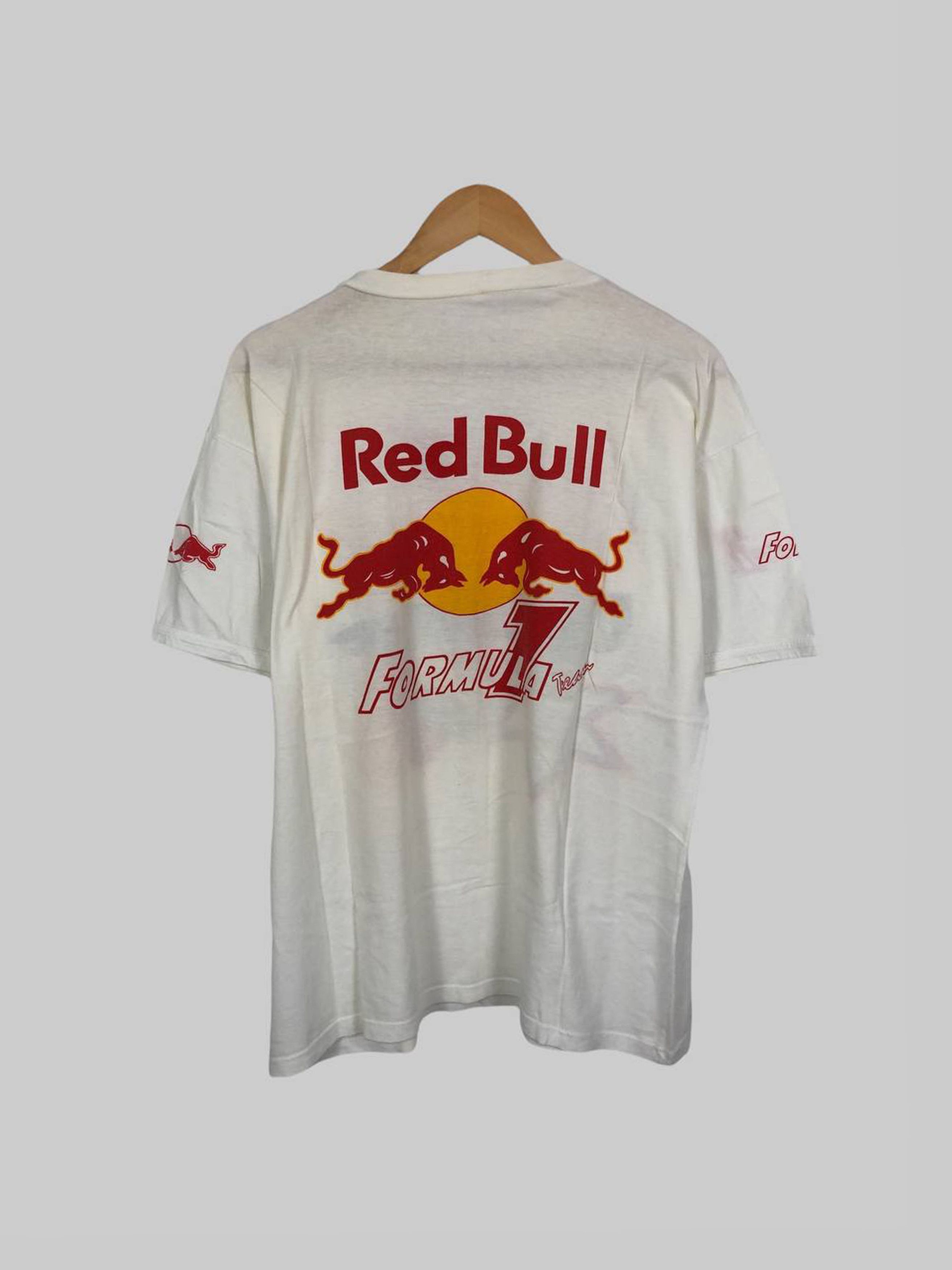 Formula 1 Vintage 90s Heinz Harald Frentzen Sauber Team Red Bull Size US XL / EU 56 / 4 - 2 Thumbnail