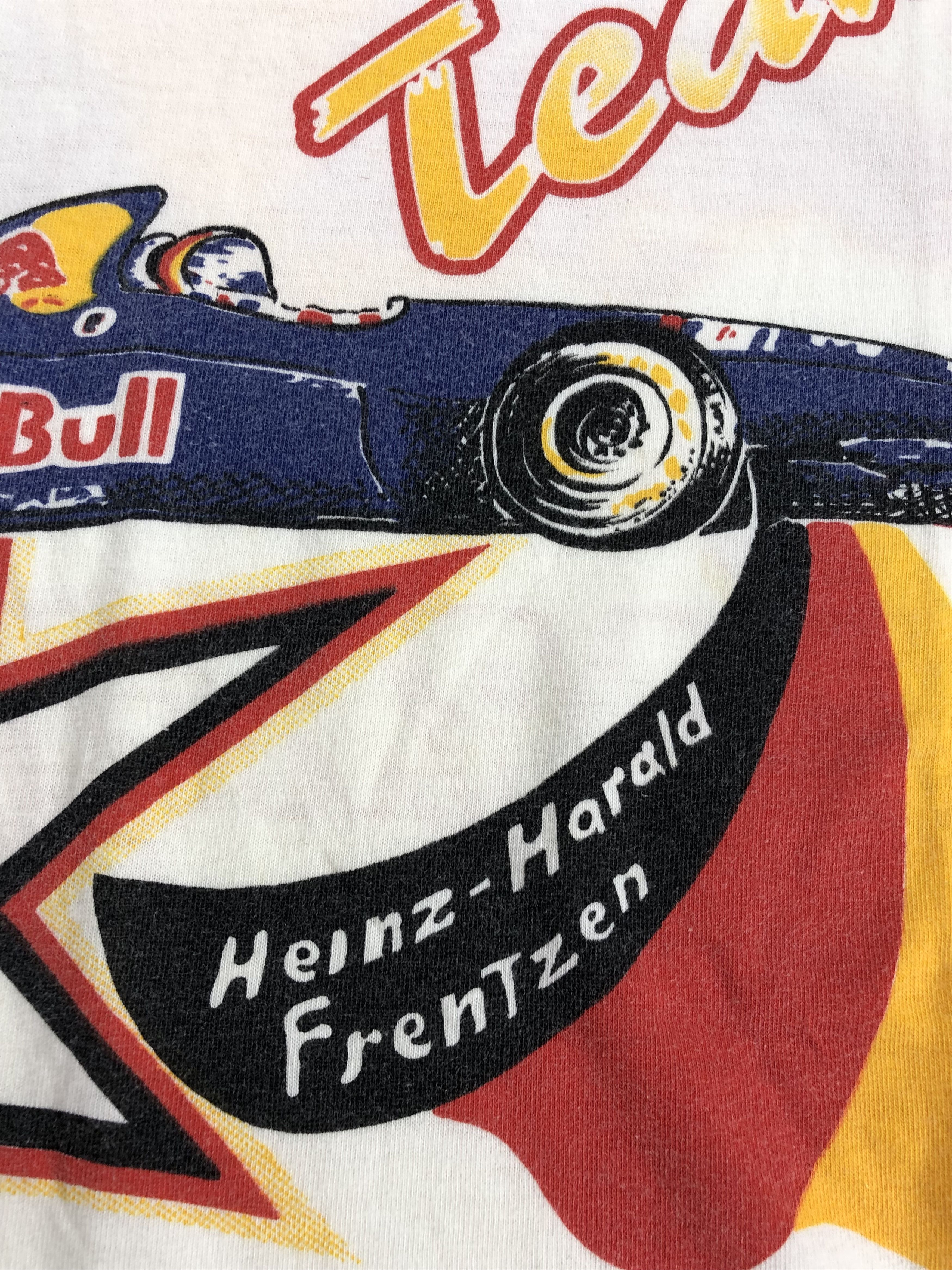 Formula 1 Vintage 90s Heinz Harald Frentzen Sauber Team Red Bull Size US XL / EU 56 / 4 - 6 Thumbnail