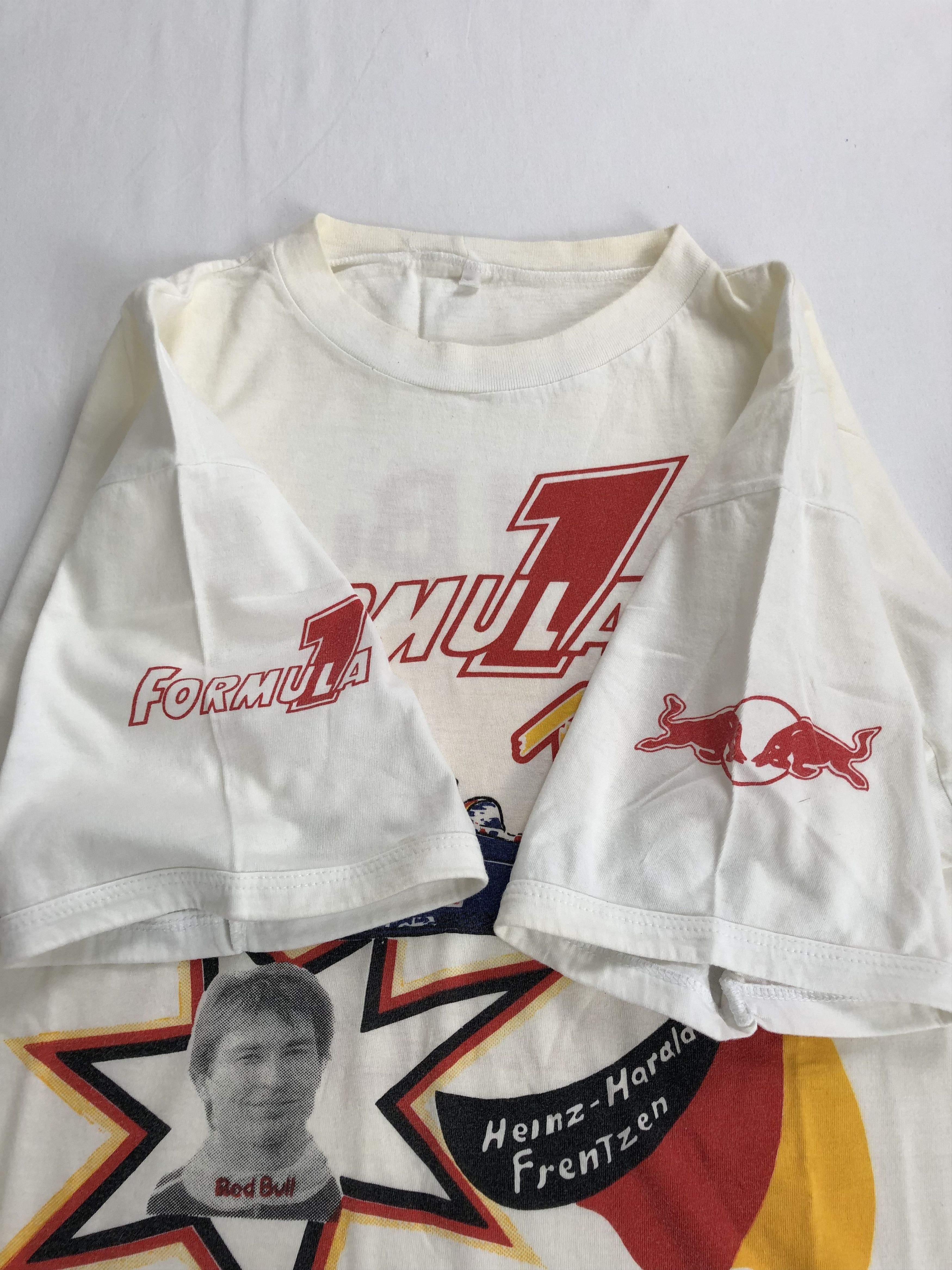 Formula 1 Vintage 90s Heinz Harald Frentzen Sauber Team Red Bull Size US XL / EU 56 / 4 - 8 Thumbnail