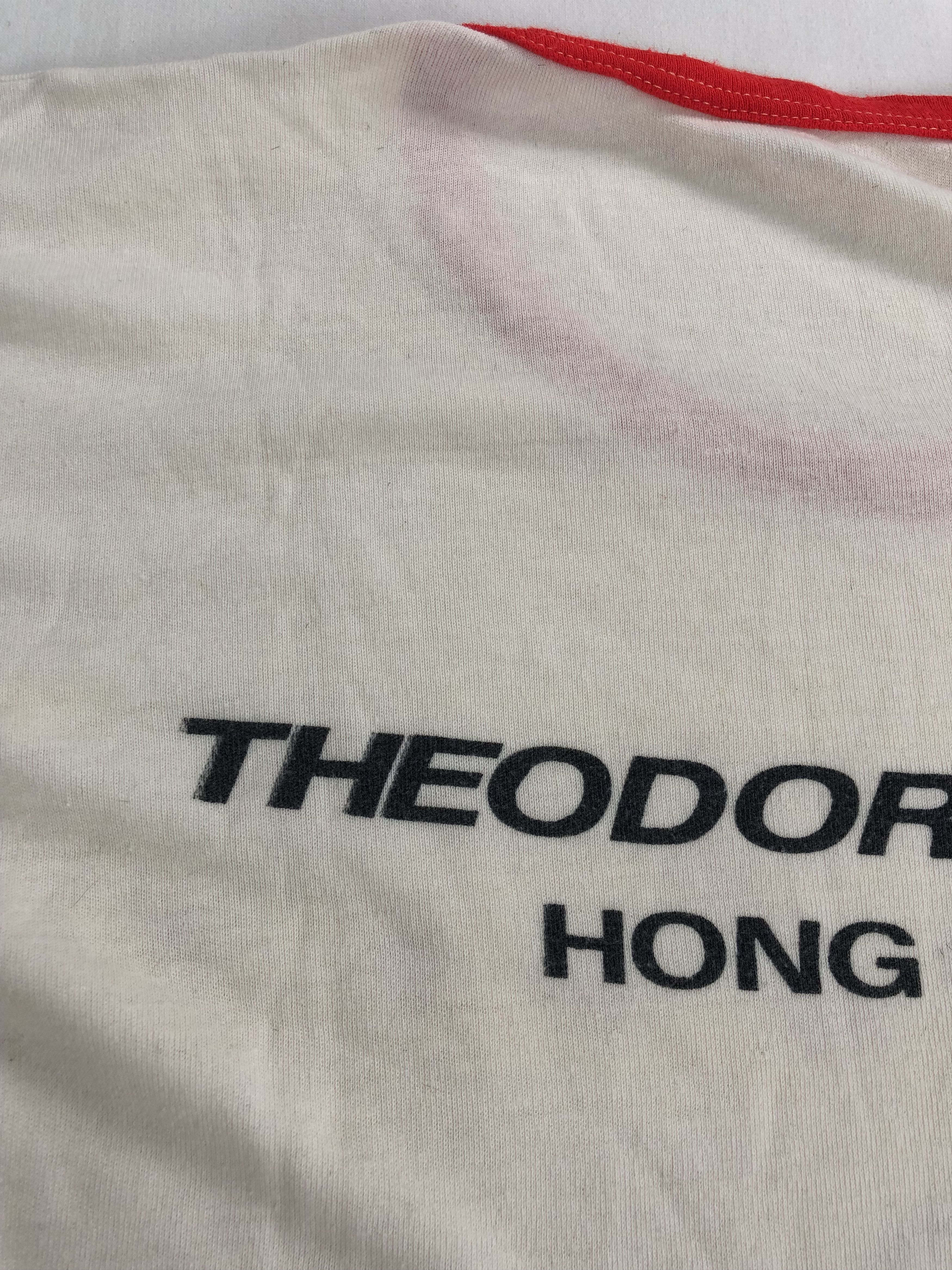 Formula 1 Vintage 80s Marc Surer Theodore Racing Hong Kong F1 t-shirt Size US M / EU 48-50 / 2 - 15 Thumbnail