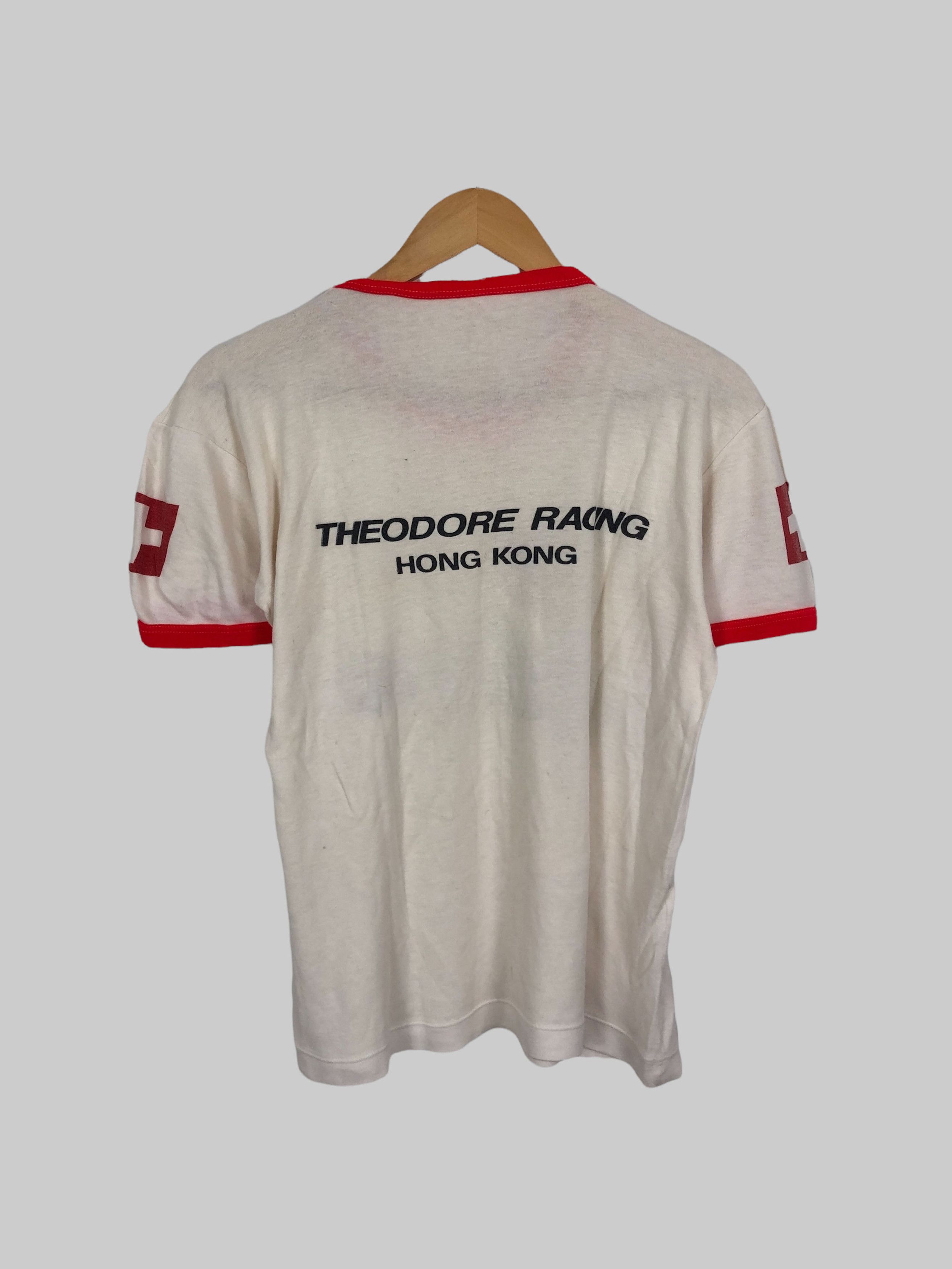 Formula 1 Vintage 80s Marc Surer Theodore Racing Hong Kong F1 t-shirt Size US M / EU 48-50 / 2 - 2 Thumbnail
