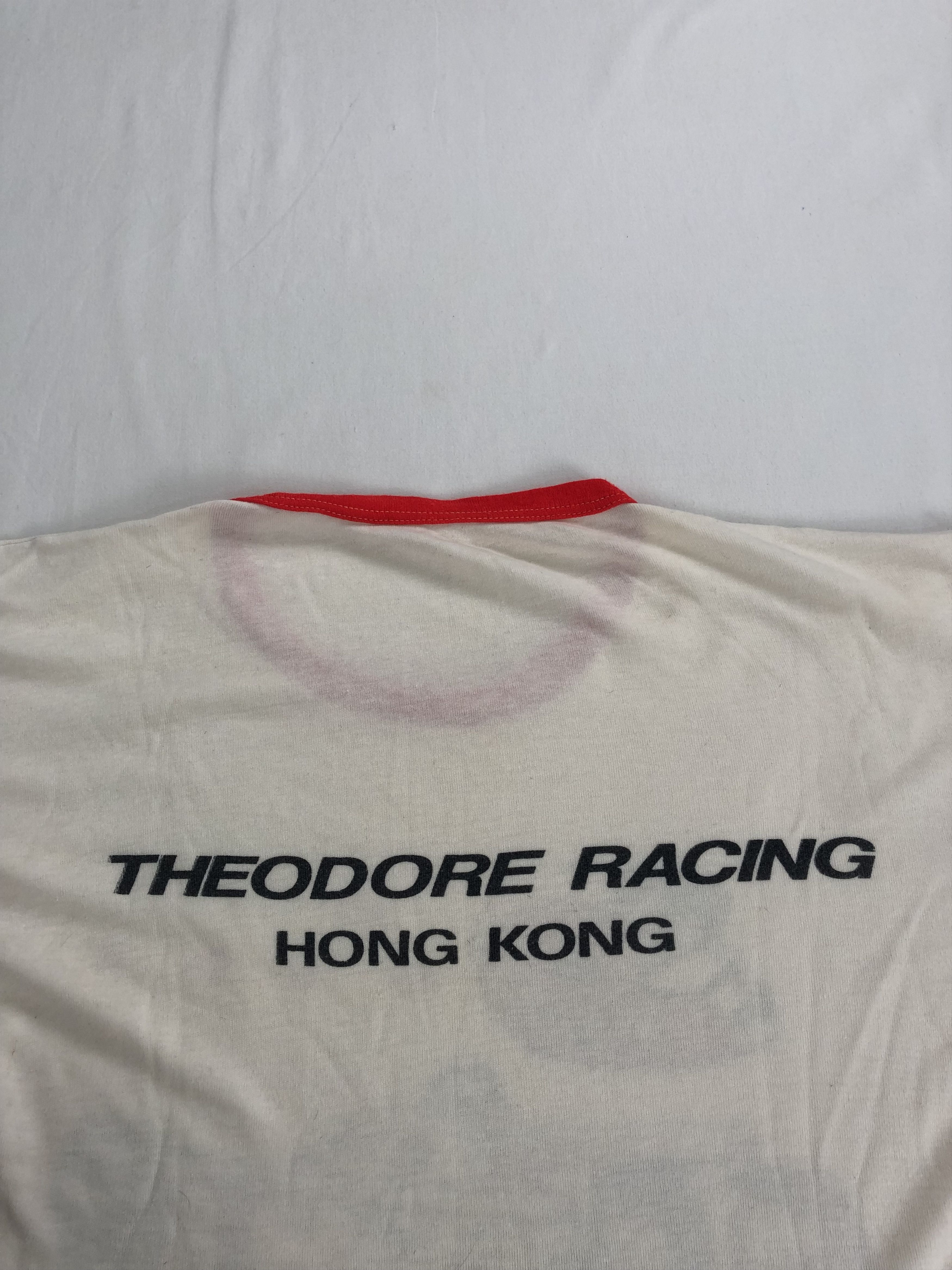 Formula 1 Vintage 80s Marc Surer Theodore Racing Hong Kong F1 t-shirt Size US M / EU 48-50 / 2 - 14 Thumbnail
