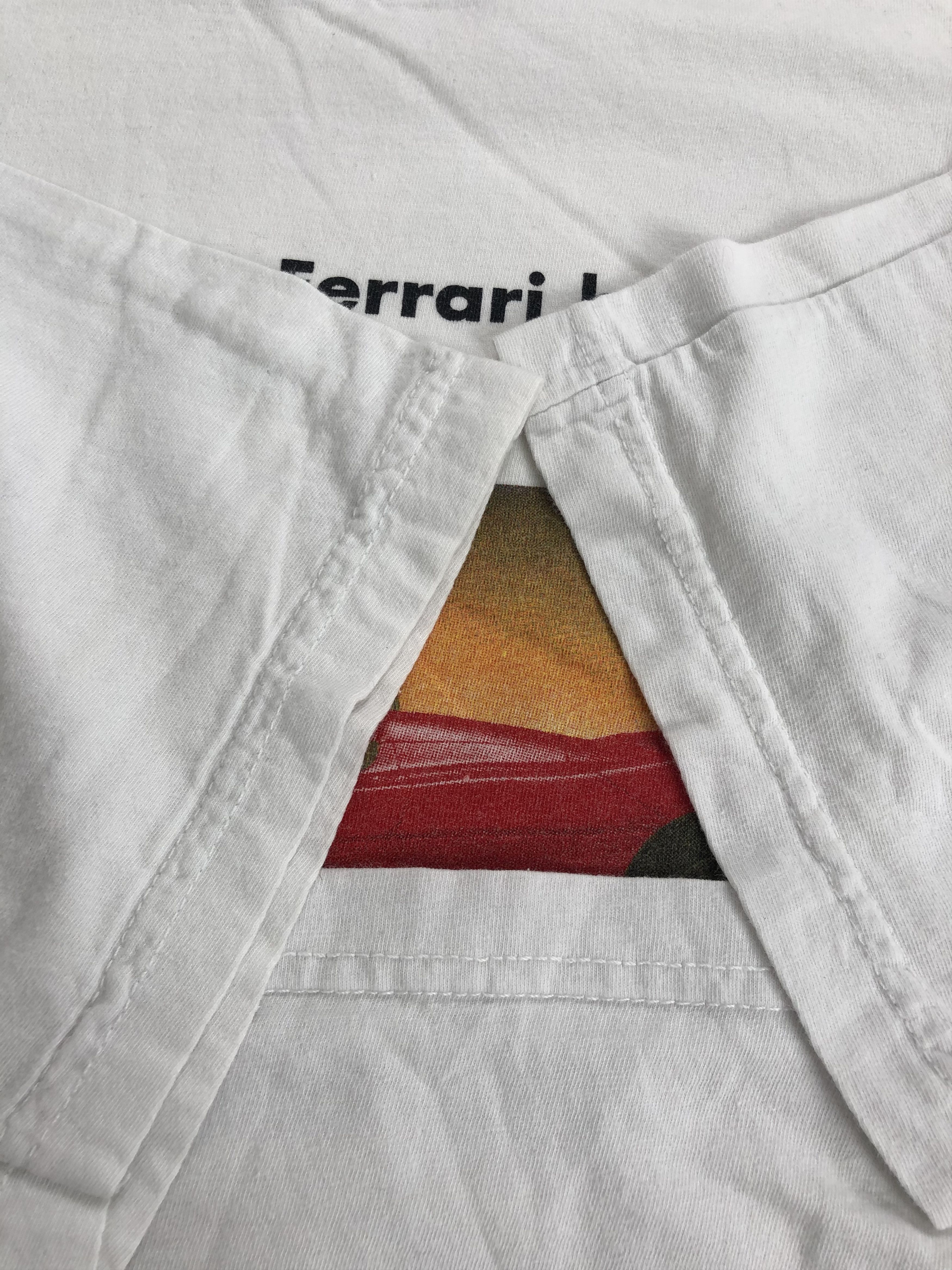 Ferrari Vintage 90s Ferrari Shell Helix Ultra Promo t-shirt Size US XL / EU 56 / 4 - 5 Thumbnail
