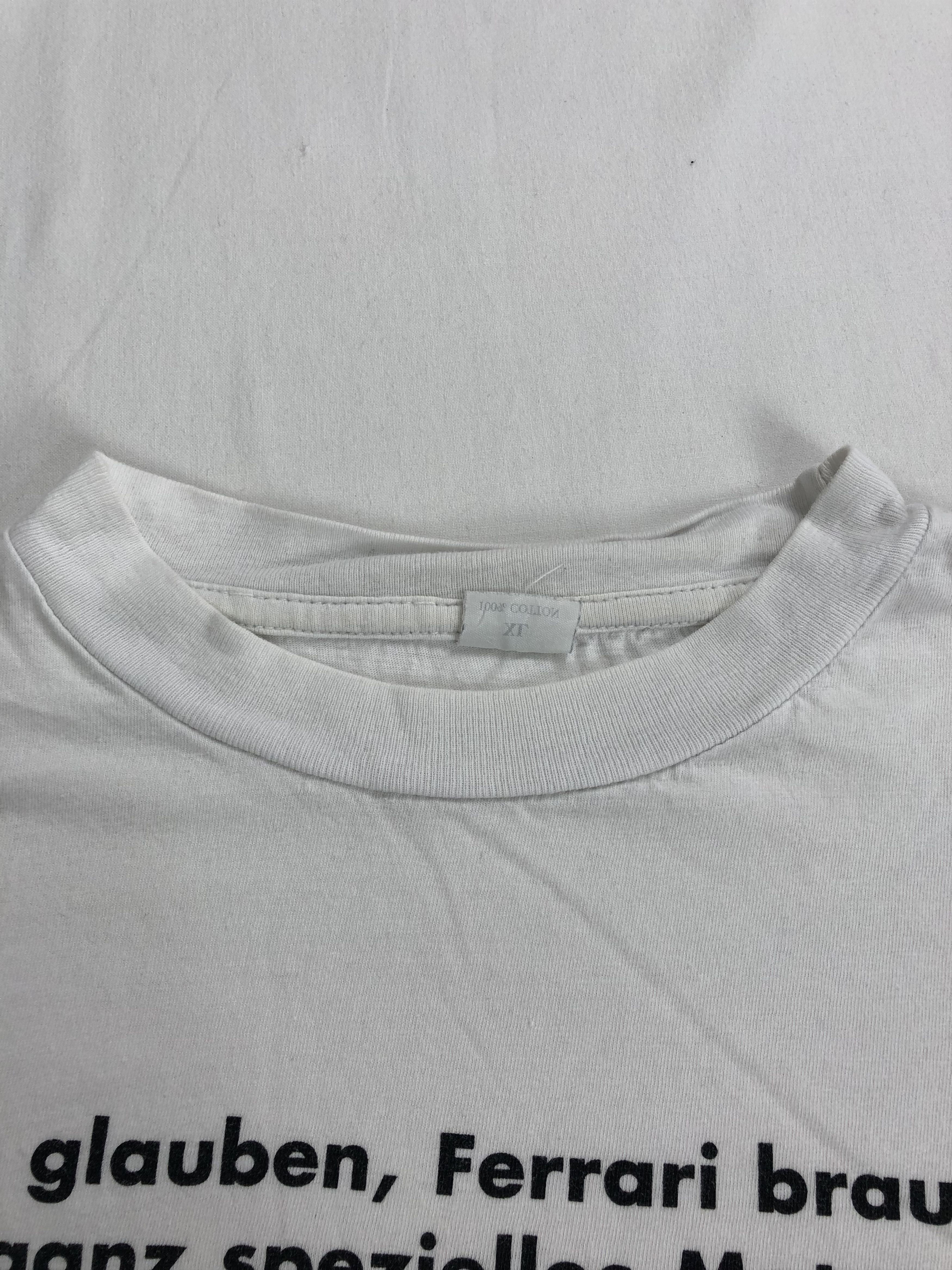 Ferrari Vintage 90s Ferrari Shell Helix Ultra Promo t-shirt Size US XL / EU 56 / 4 - 12 Thumbnail