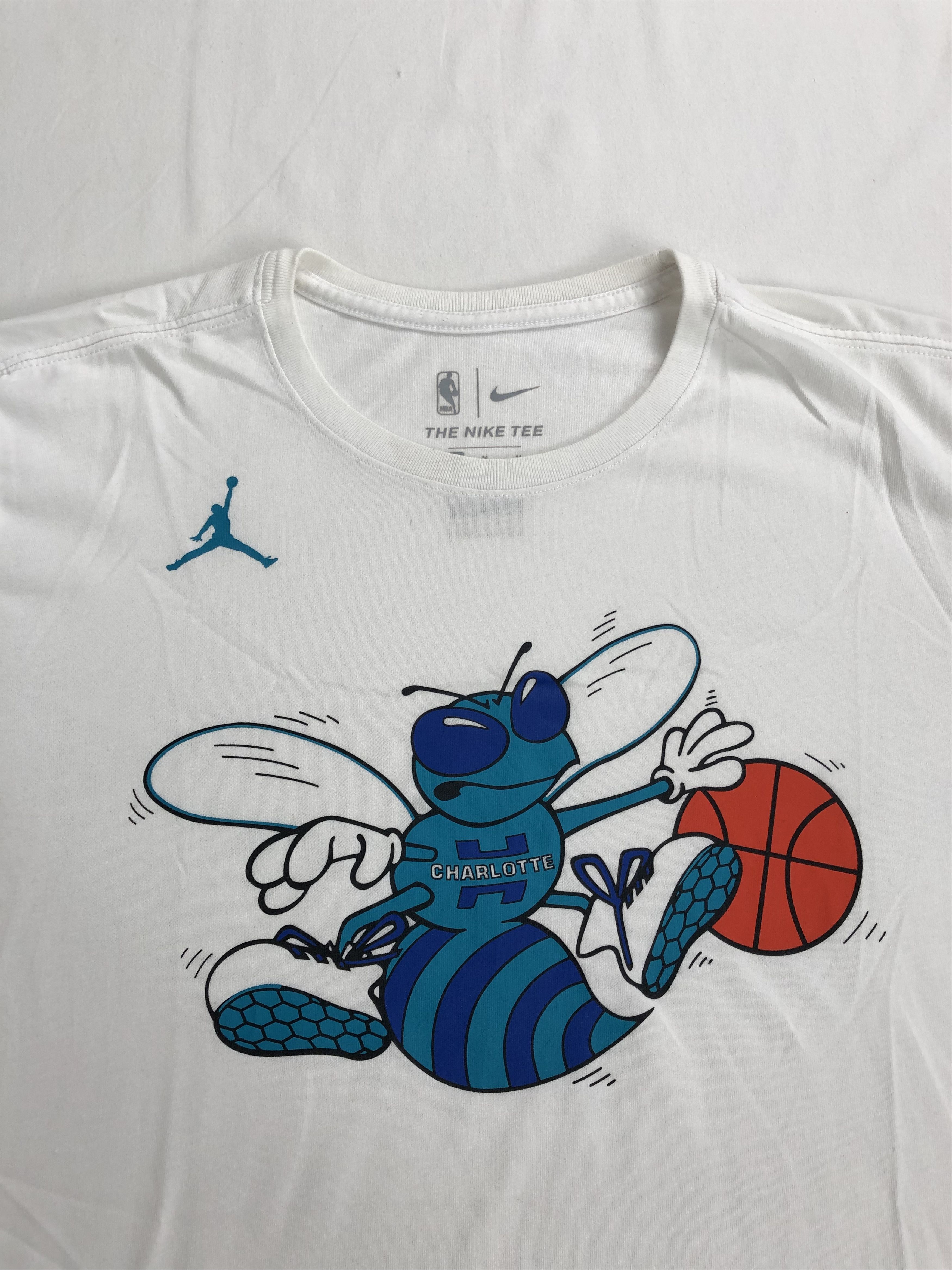 NBA Nike Charlotte Hornets NBA t-shirt Size US M / EU 48-50 / 2 - 2 Thumbnail