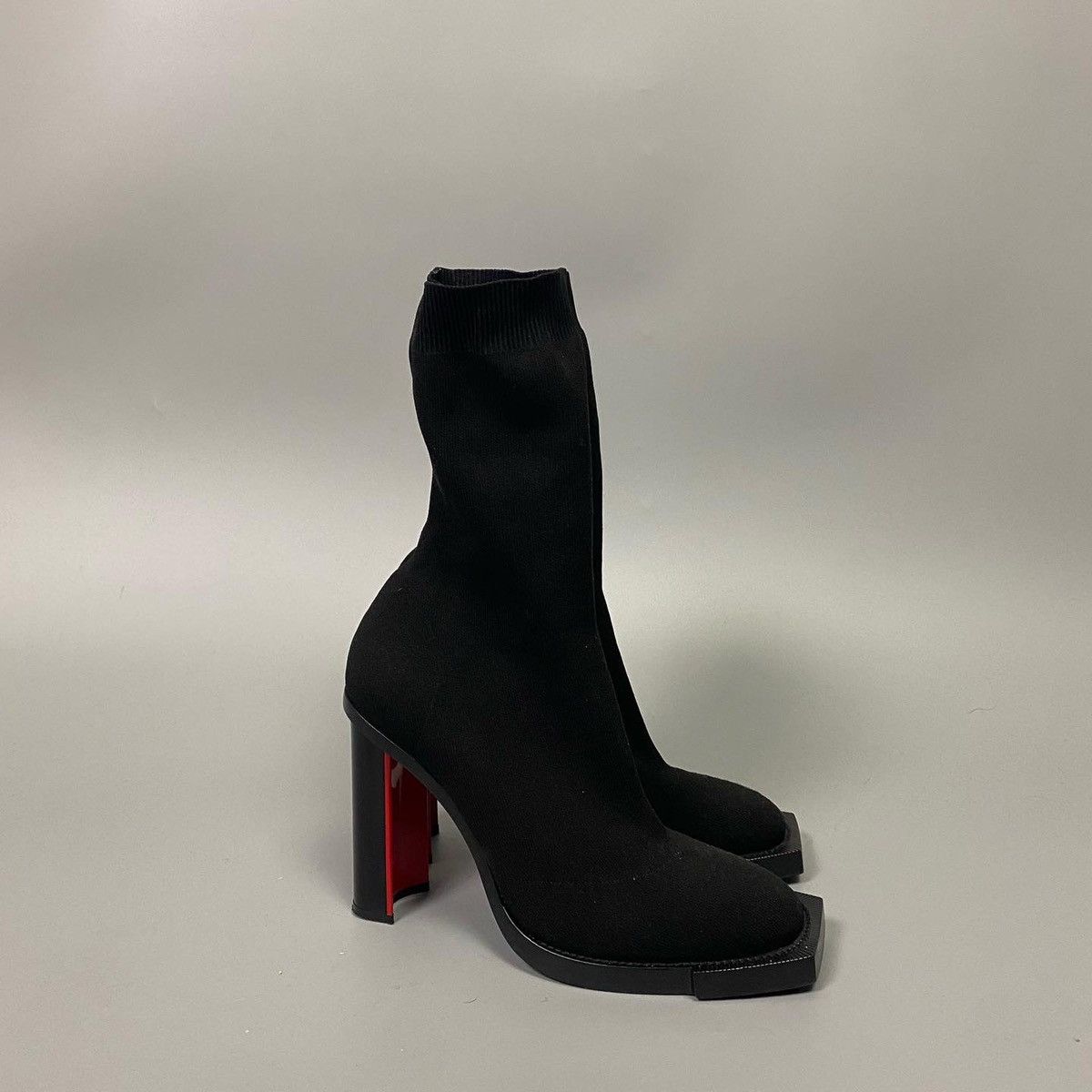 Alexander McQueen Ribbed Sock Heels Size US 8 / EU 41 - 5 Thumbnail