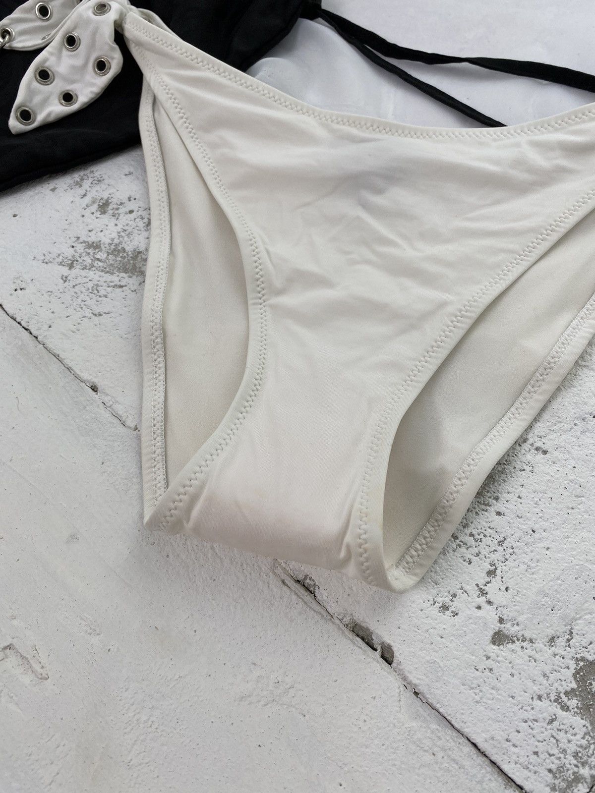 John Richmond ☁️CUTE JOHN RICHMOND SILVER RINGS SWIMSUIT ☁️ Size ONE SIZE - 6 Thumbnail