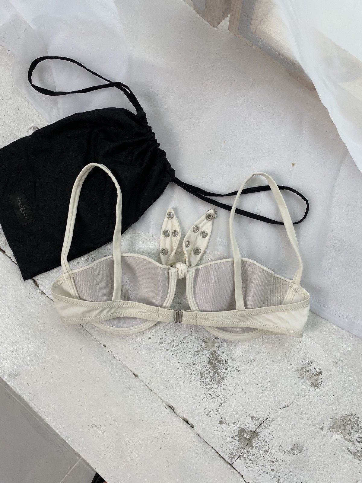 John Richmond ☁️CUTE JOHN RICHMOND SILVER RINGS SWIMSUIT ☁️ Size ONE SIZE - 3 Thumbnail