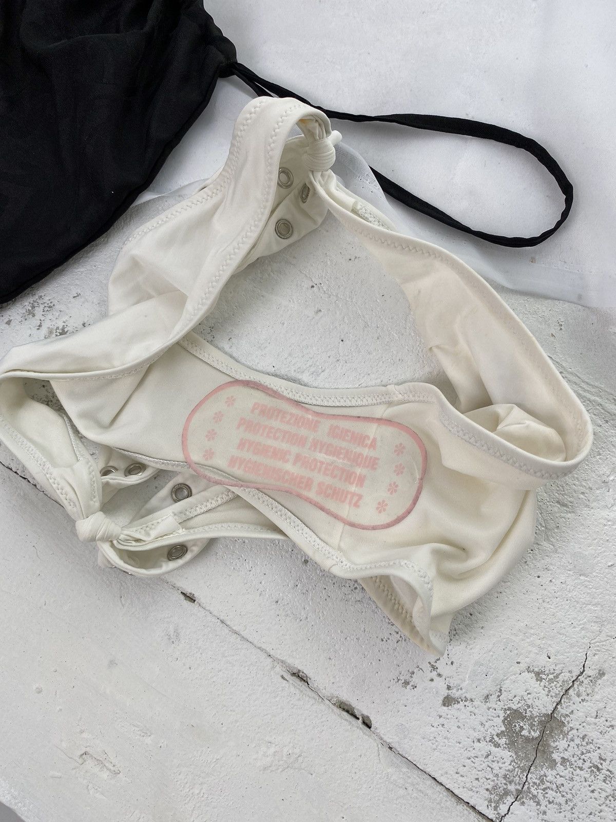 John Richmond ☁️CUTE JOHN RICHMOND SILVER RINGS SWIMSUIT ☁️ Size ONE SIZE - 9 Thumbnail