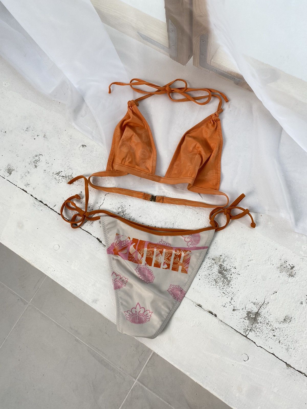 Puma VINTAGE RARE PUMA BIKINI SWIMSUIT Size ONE SIZE - 1 Thumbnail