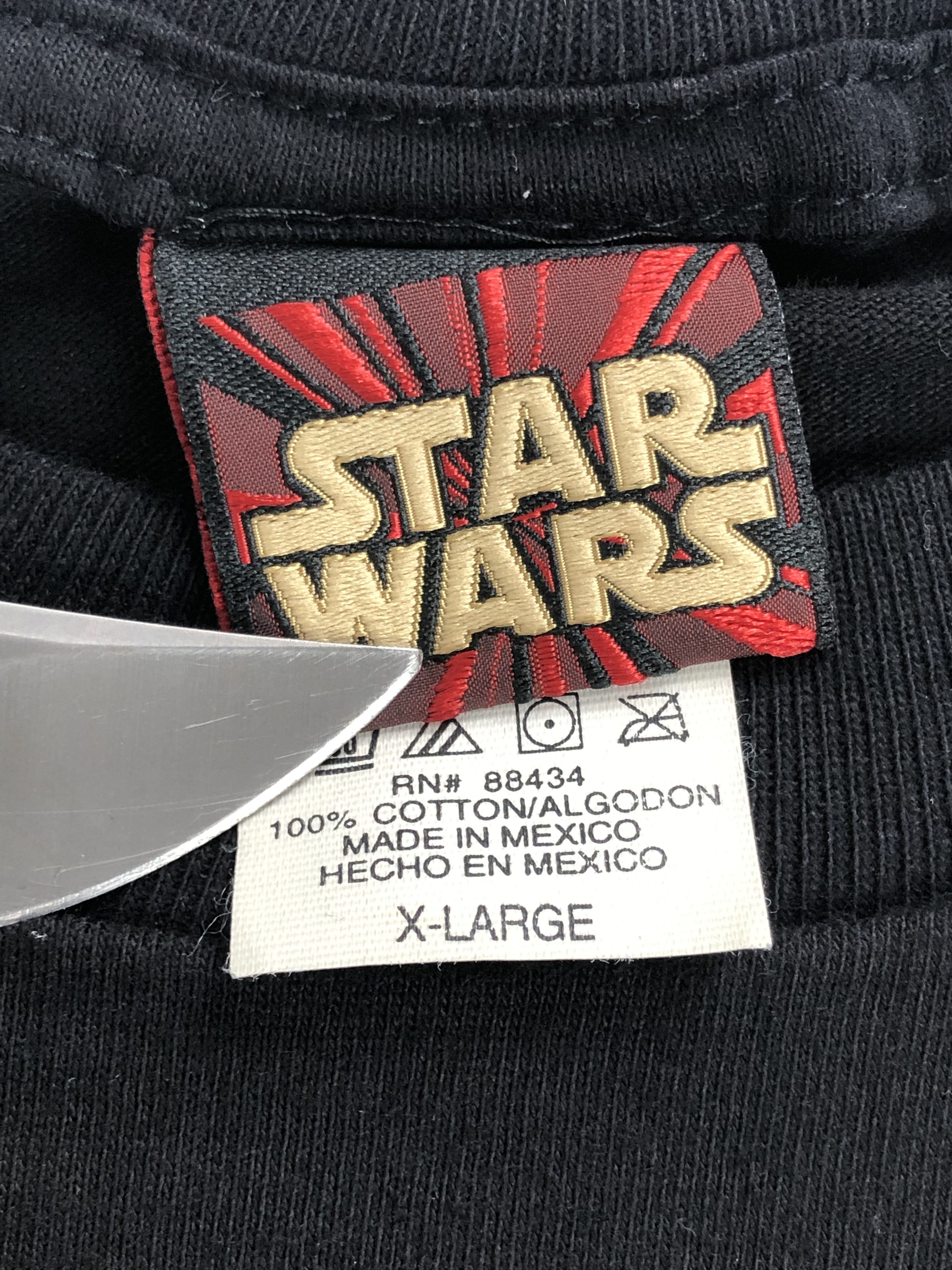 Star Wars Vintage 90s Star Wars Darth Maul (Trek Lord of the Rings) Size US XL / EU 56 / 4 - 11 Thumbnail