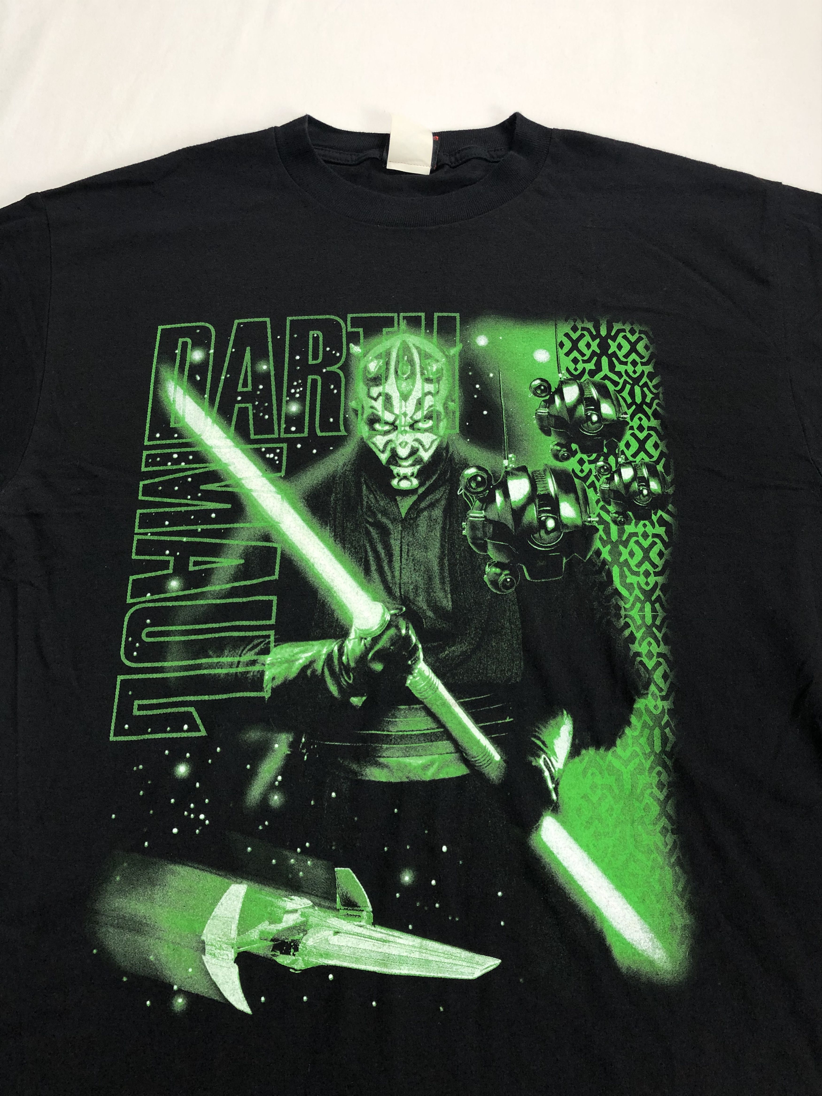 Star Wars Vintage 90s Star Wars Darth Maul (Trek Lord of the Rings) Size US XL / EU 56 / 4 - 3 Thumbnail