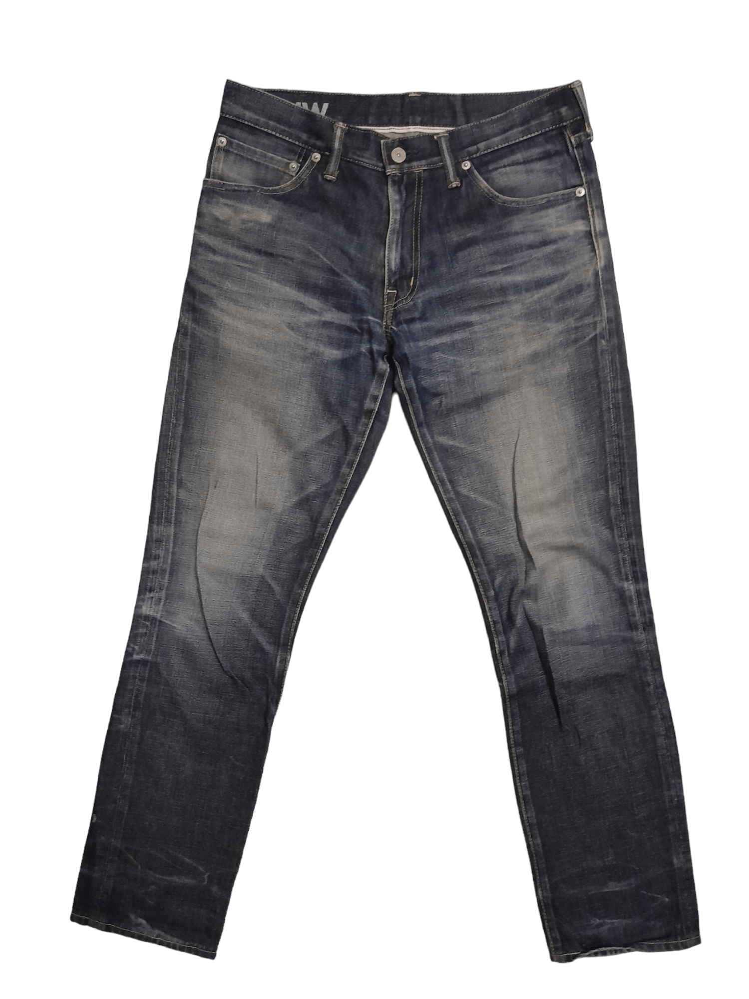 image of Visvim Social Sculpture Cubism 04Nw Selvedge Nakamura (E809) in Blue, Men's (Size 31)