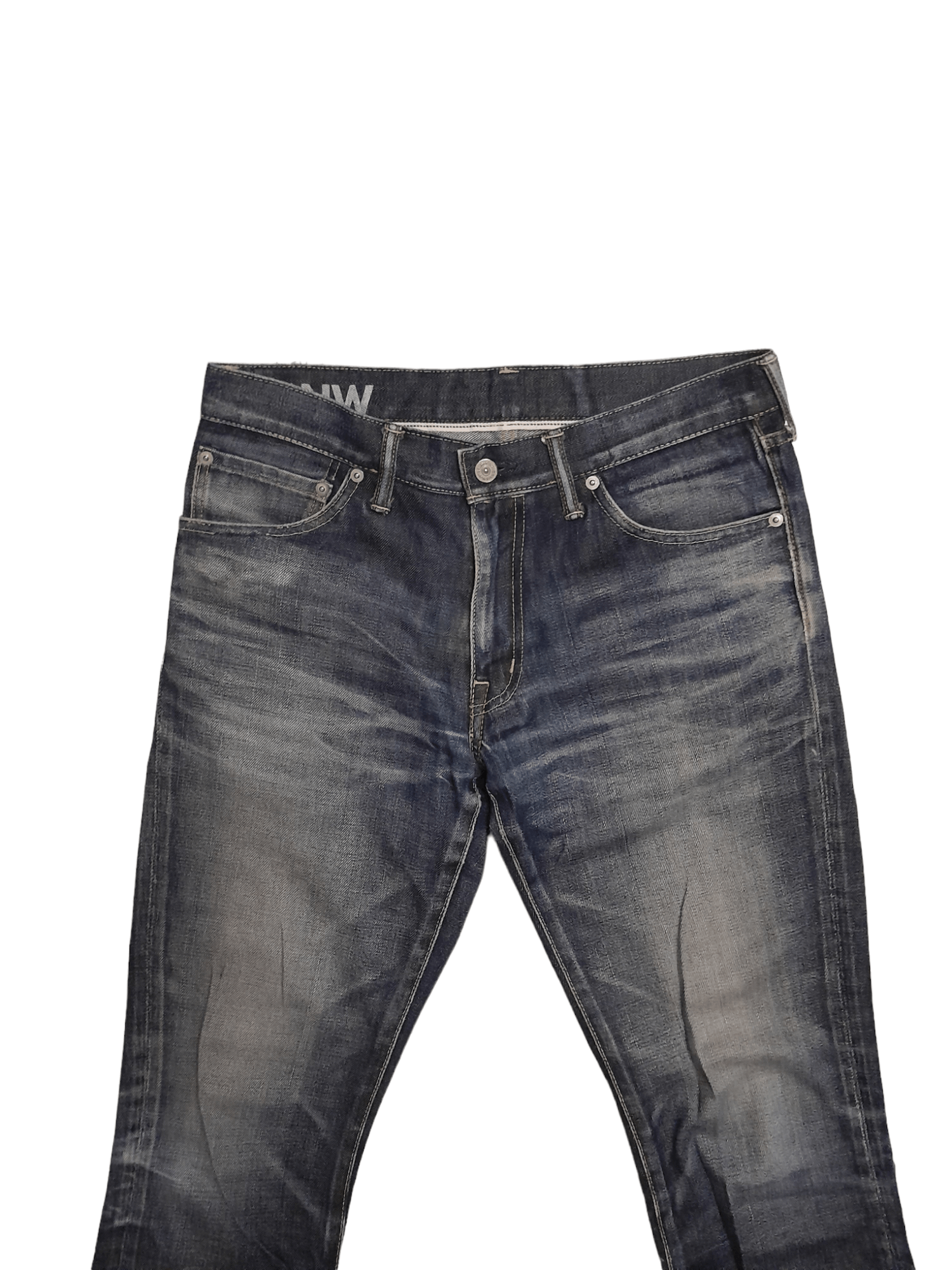 Visvim Visvim Cubism 04NW Selvedge Nakamura (E809) w31 Size US 31 - 2 Thumbnail