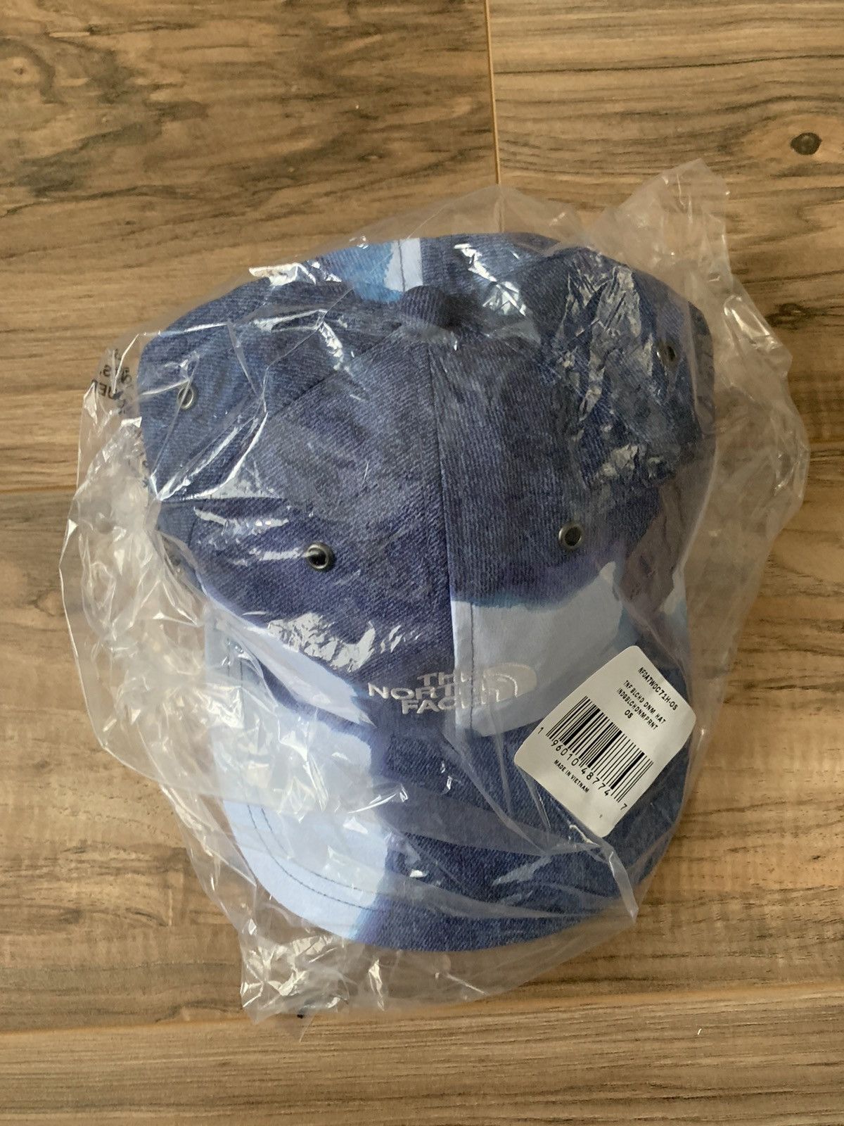 Supreme × The North Face Supreme The North Face Bleached Denim Print 6-Panel Size ONE SIZE - 3 Thumbnail