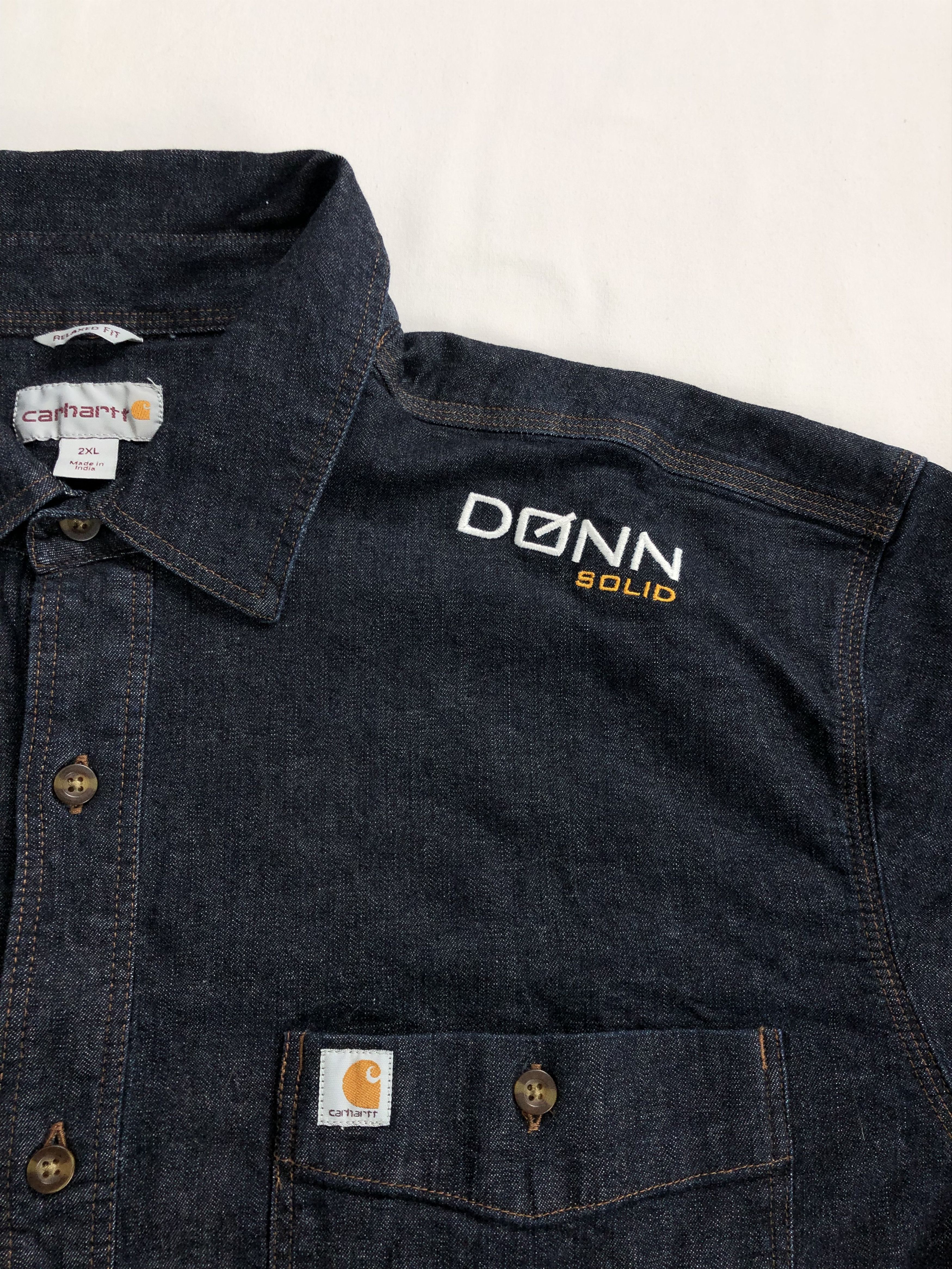 Carhartt Carhartt Denim Shirt Size US XXL / EU 58 / 5 - 3 Thumbnail