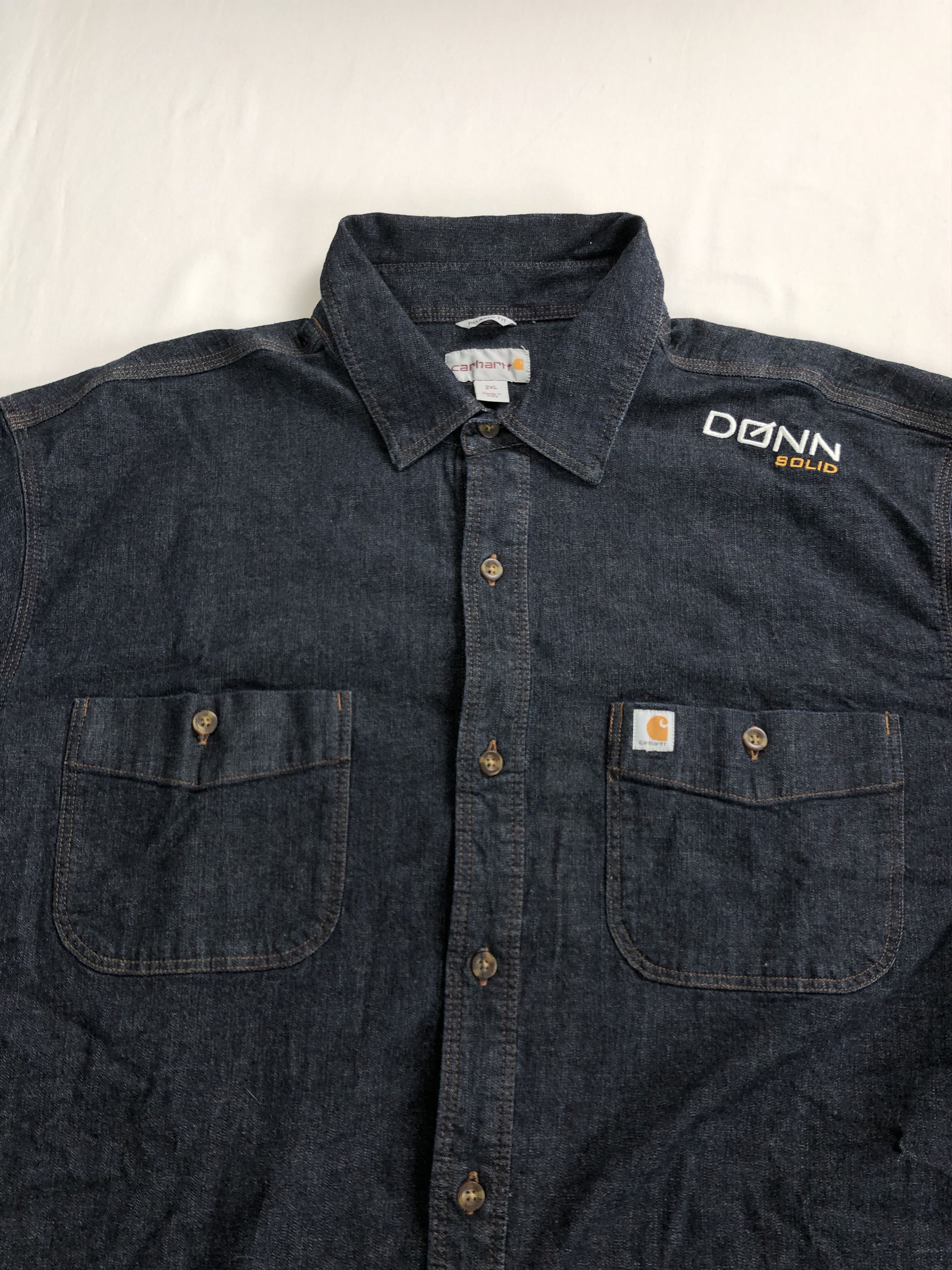 Carhartt Carhartt Denim Shirt Size US XXL / EU 58 / 5 - 2 Thumbnail