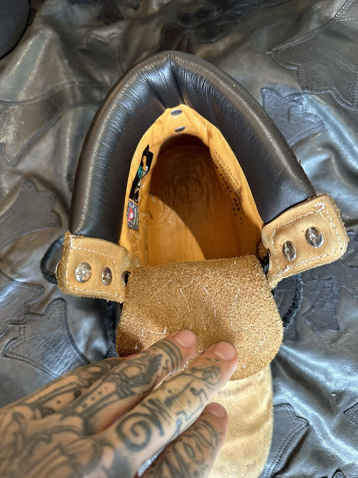 Chrome Hearts × Timberland Famous Chrome Hearts x Timberland Boots Made for 4Gseller Size US 10.5 / EU 43-44 - 11 Thumbnail