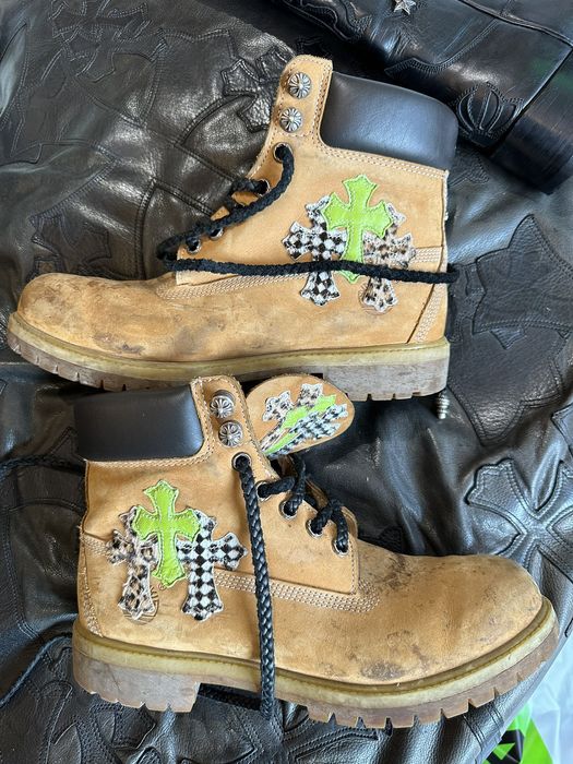 chrome hearts timberlands