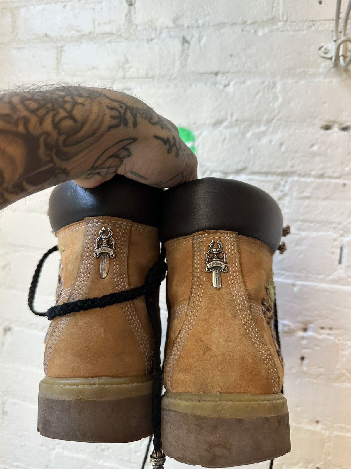 Chrome Hearts × Timberland Famous Chrome Hearts x Timberland Boots Made for 4Gseller Size US 10.5 / EU 43-44 - 6 Thumbnail