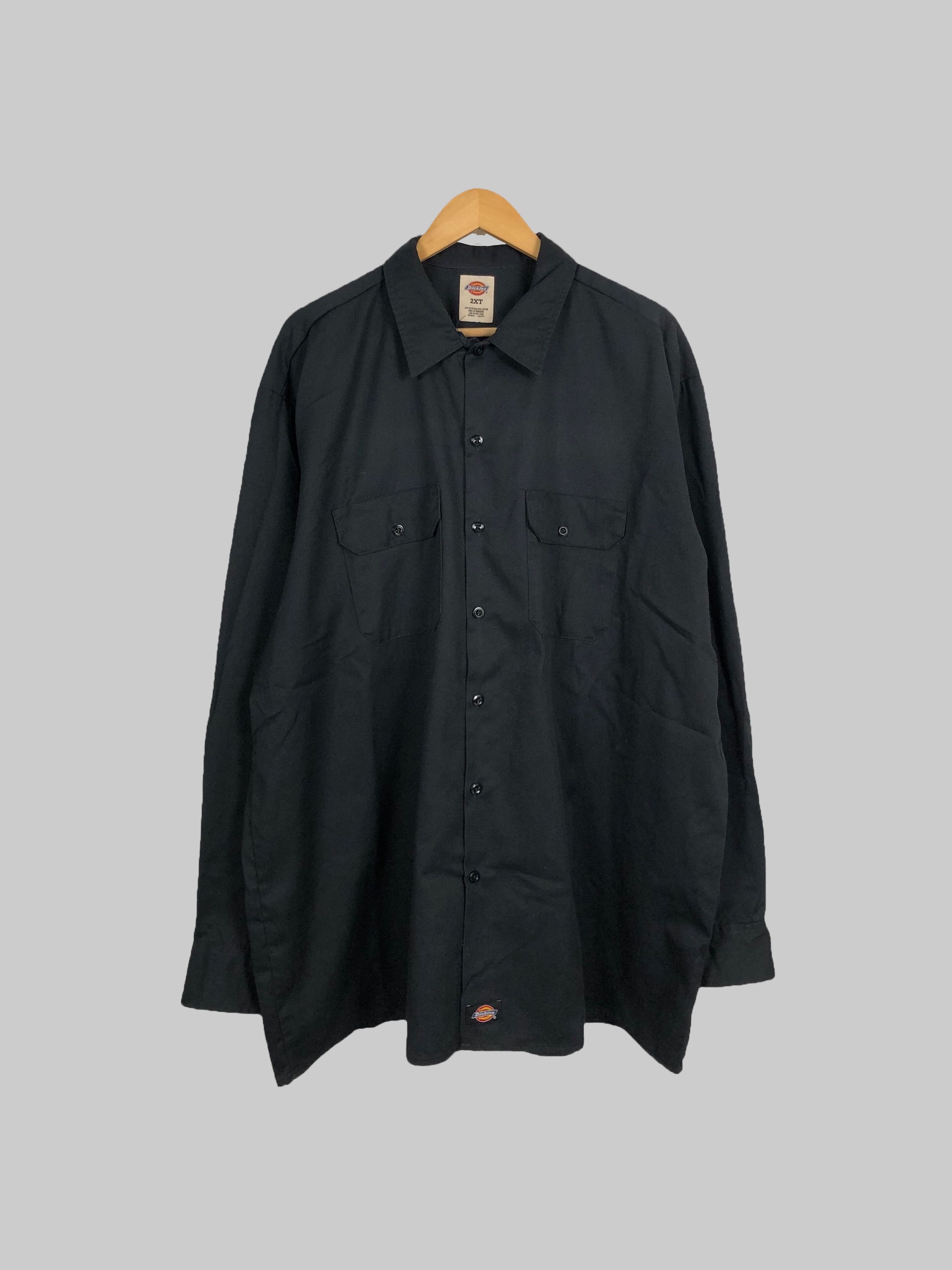 Dickies Dickies Mechanics Workwear Work Shirt Button Up Size US XXL / EU 58 / 5 - 1 Thumbnail