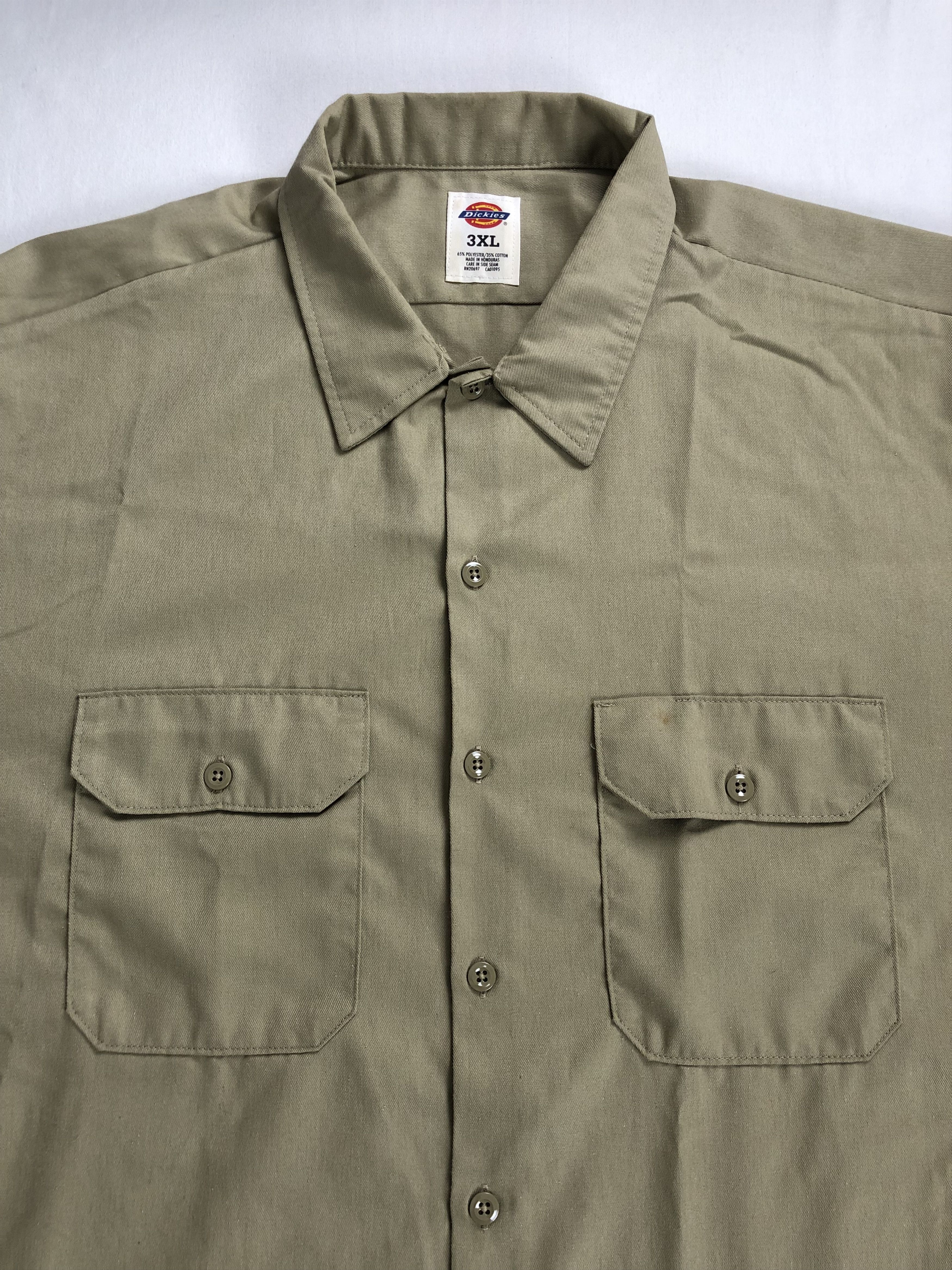 Dickies 2-3XL Dickies Mechanics Workwear Work Shirt Button Up Size US XXL / EU 58 / 5 - 2 Thumbnail