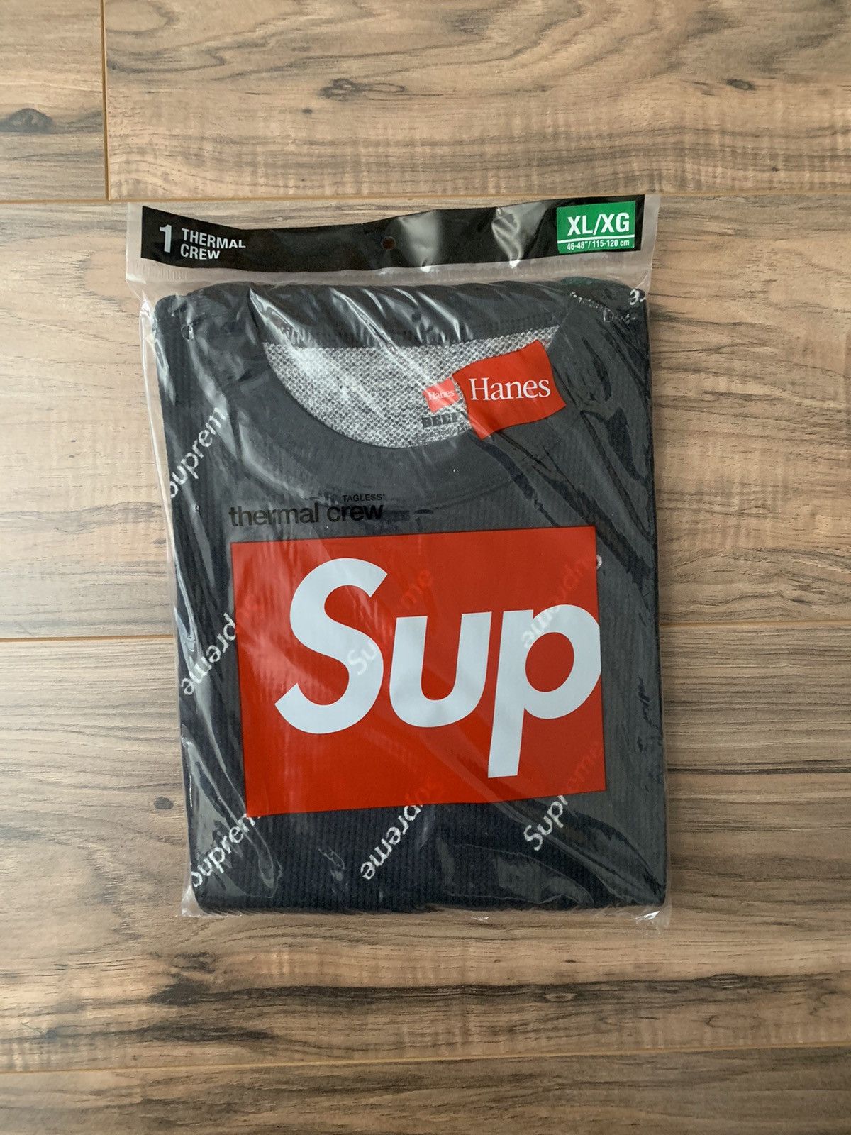 Hanes Supreme Thermal Crew | Grailed