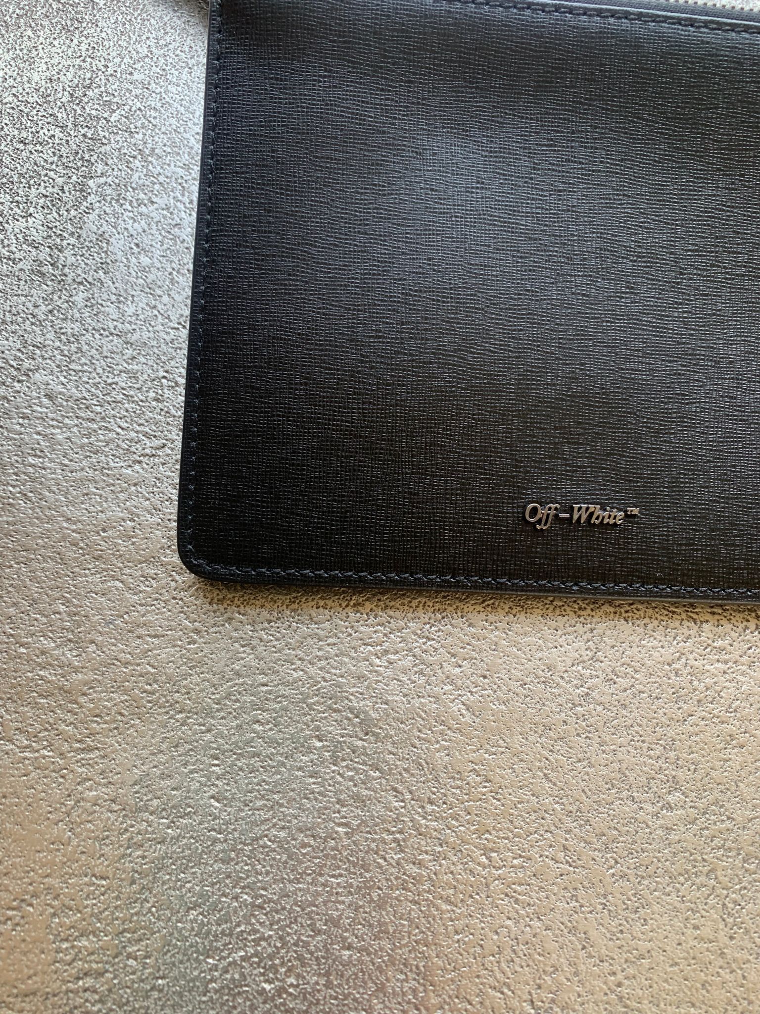 Off-White Button Diagonal Wallet in Black Size ONE SIZE - 14 Thumbnail