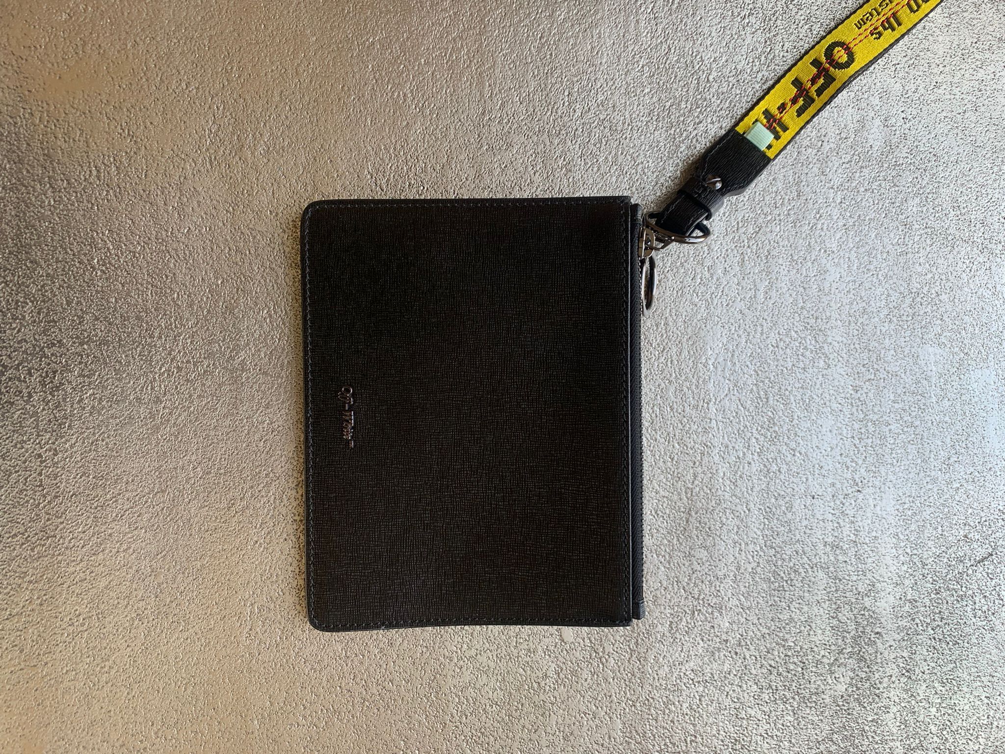 Off-White Button Diagonal Wallet in Black Size ONE SIZE - 12 Thumbnail