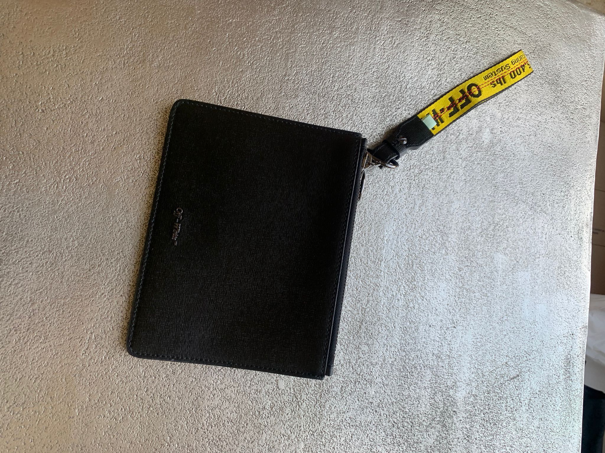 Off-White Button Diagonal Wallet in Black Size ONE SIZE - 11 Thumbnail