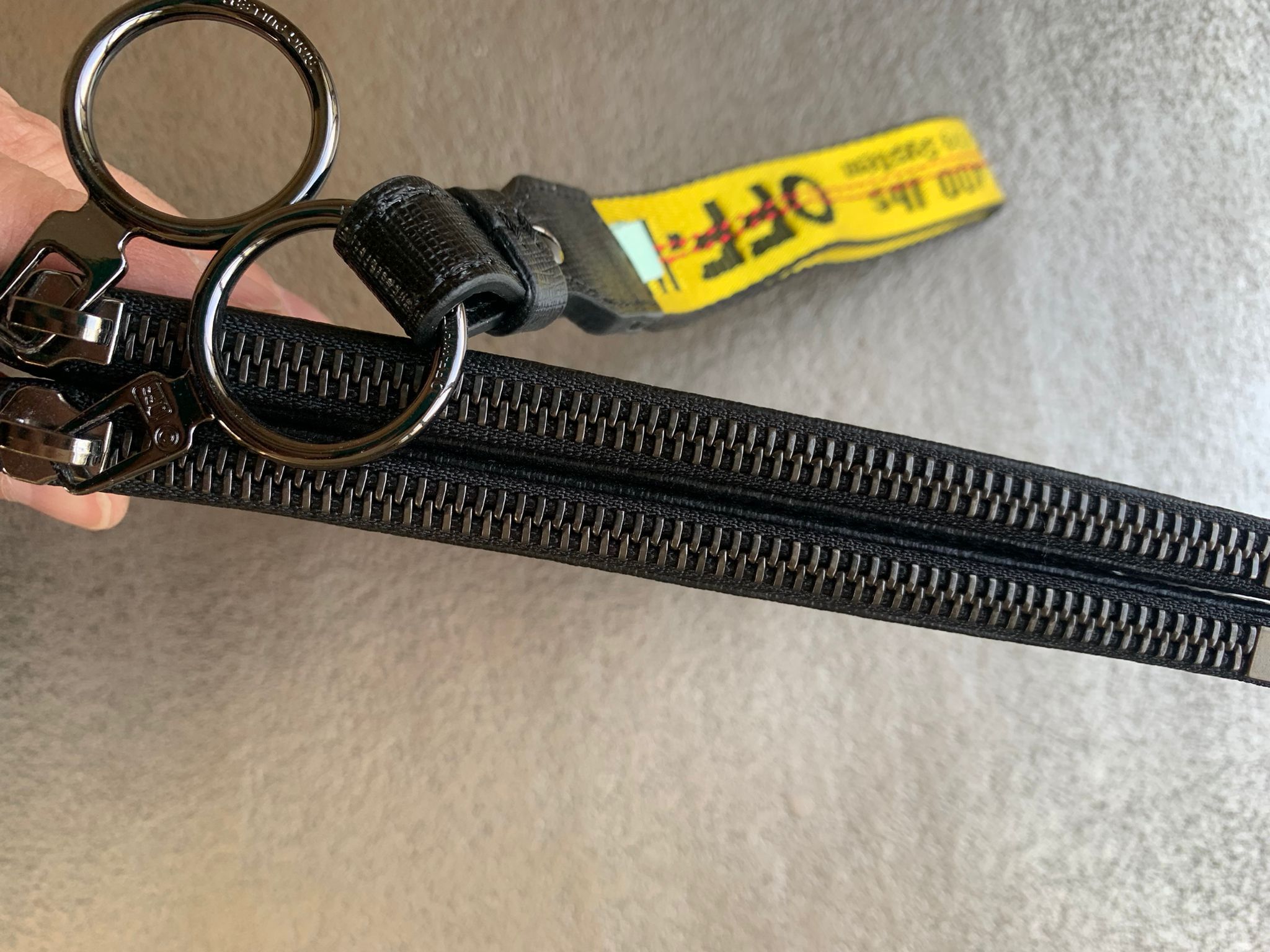 Off-White Button Diagonal Wallet in Black Size ONE SIZE - 8 Thumbnail