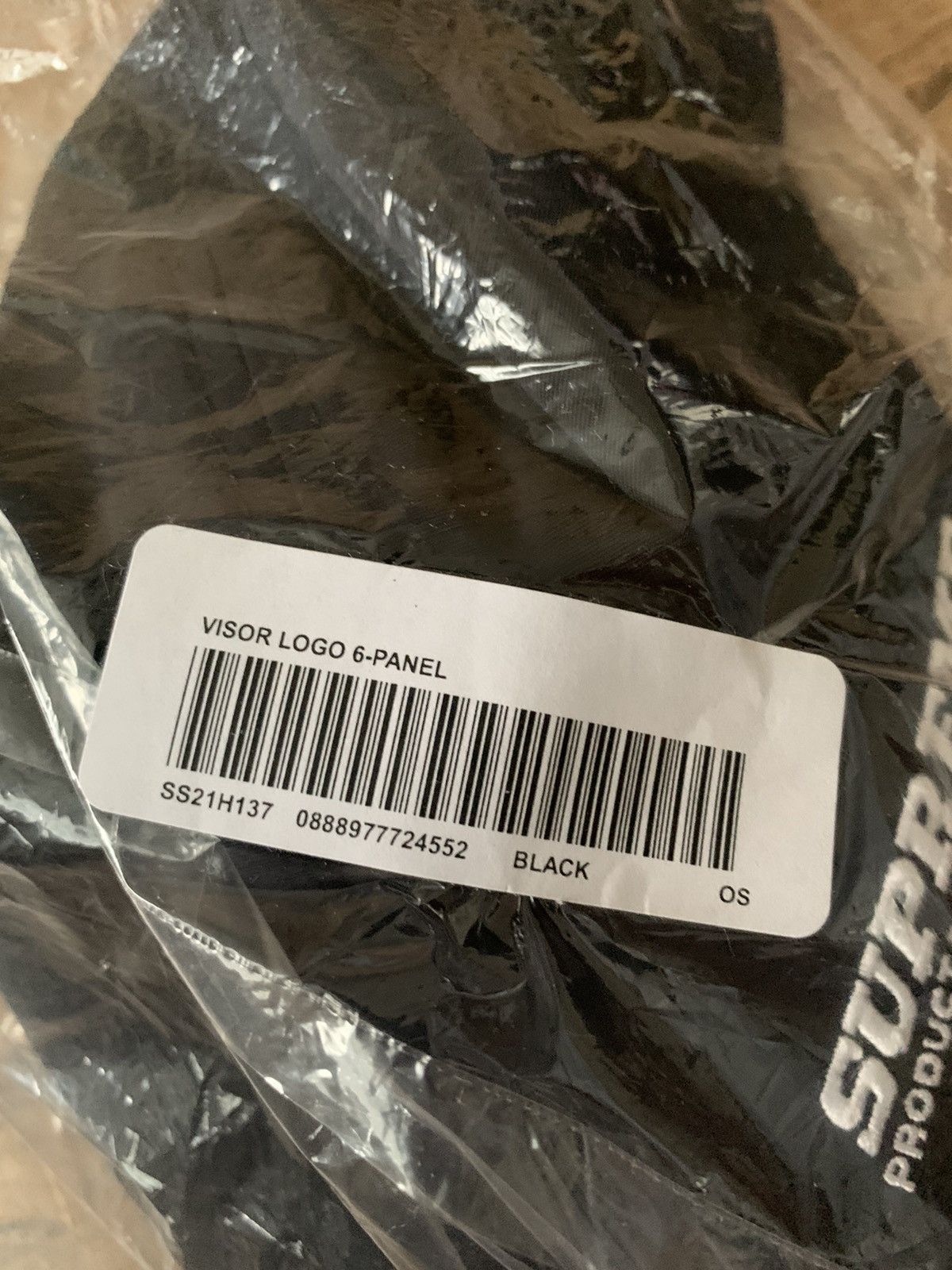 Supreme Supreme Visor Logo 6-Panel Size ONE SIZE - 3 Thumbnail