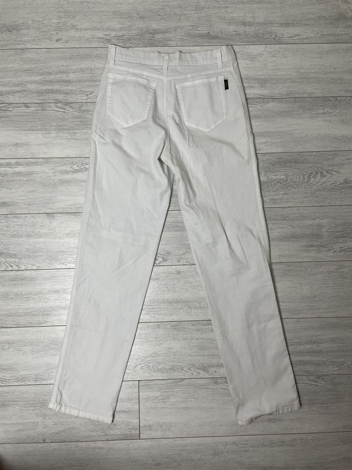 Fendi Fendi vintage rare casual white pants logo Size US 31 - 22 Thumbnail