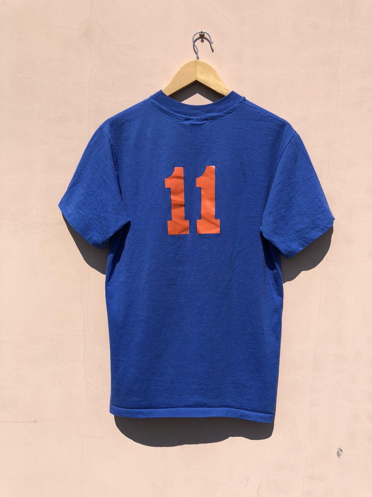 MLB Vintage 90s New York Mets MLB Single Stitch Blue Tee Size US M / EU 48-50 / 2 - 2 Thumbnail