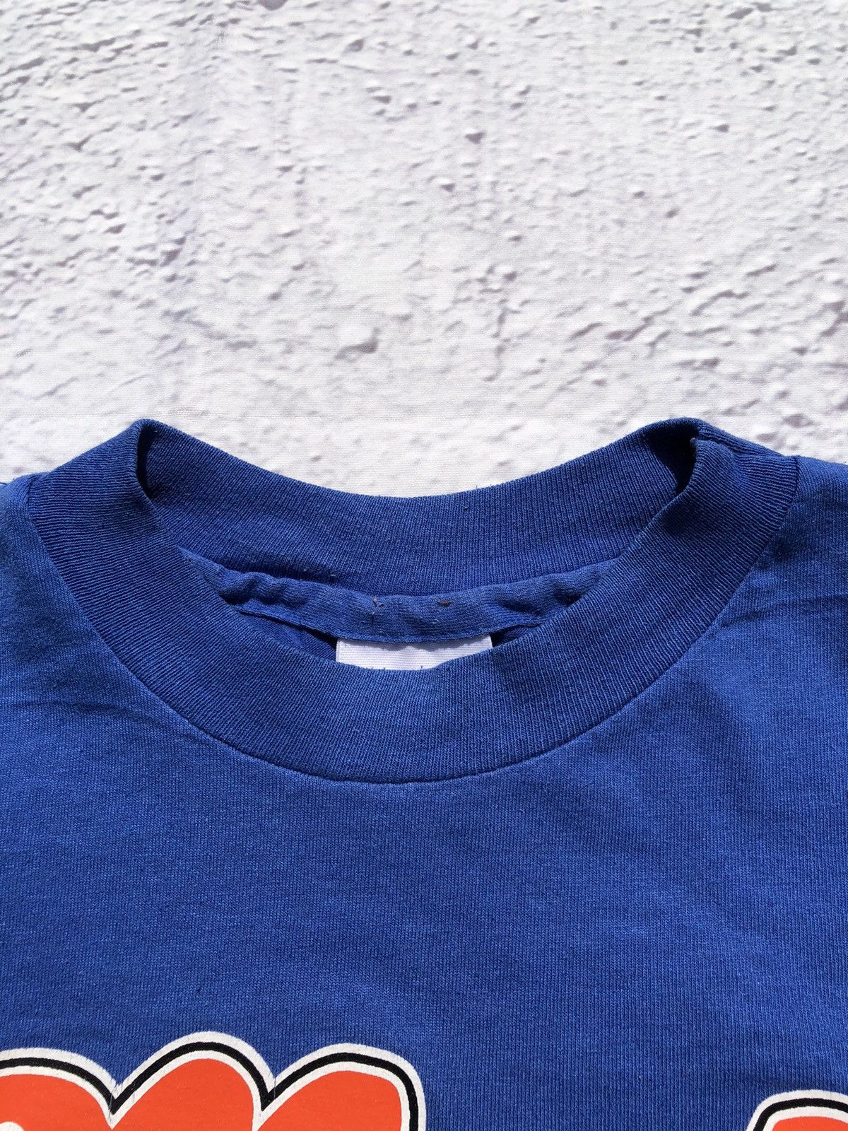 MLB Vintage 90s New York Mets MLB Single Stitch Blue Tee Size US M / EU 48-50 / 2 - 9 Thumbnail