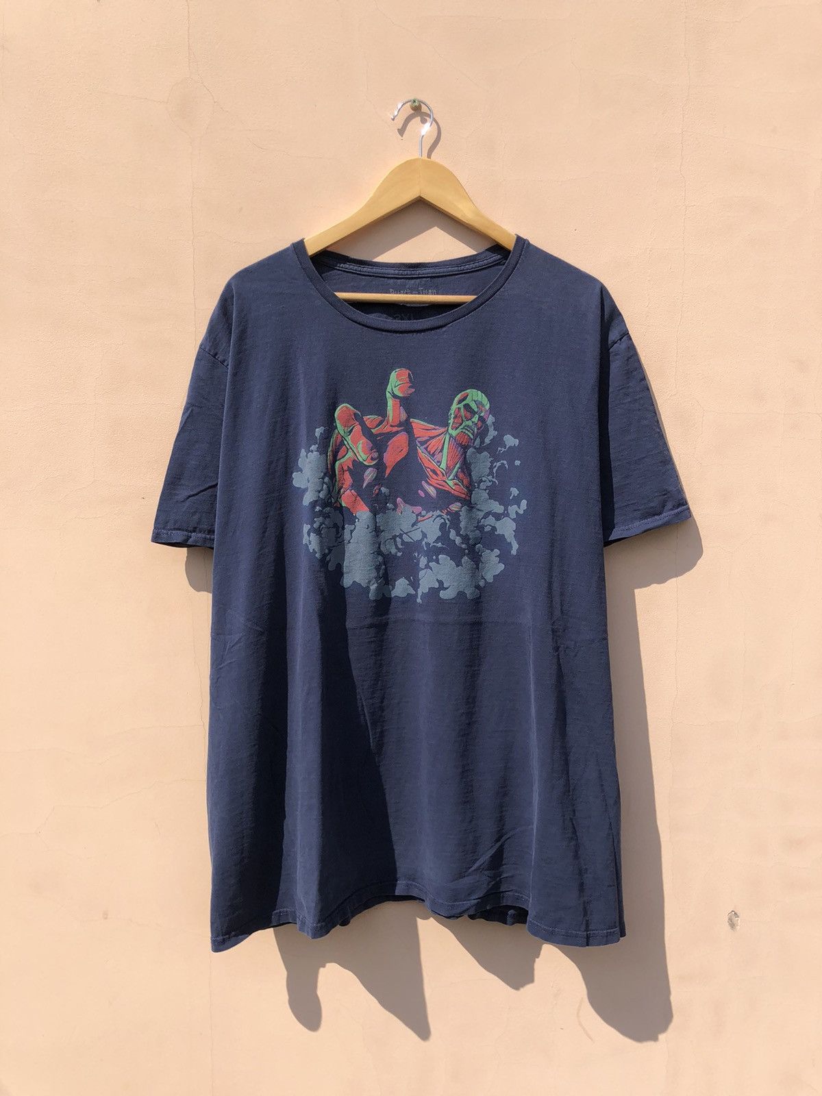 Anime Attack On Titan Anime Tee (Death Note One Piece Sailor Moon Size US XXL / EU 58 / 5 - 1 Thumbnail