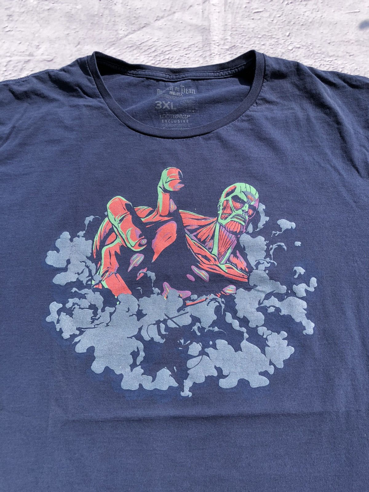 Anime Attack On Titan Anime Tee (Death Note One Piece Sailor Moon Size US XXL / EU 58 / 5 - 2 Thumbnail