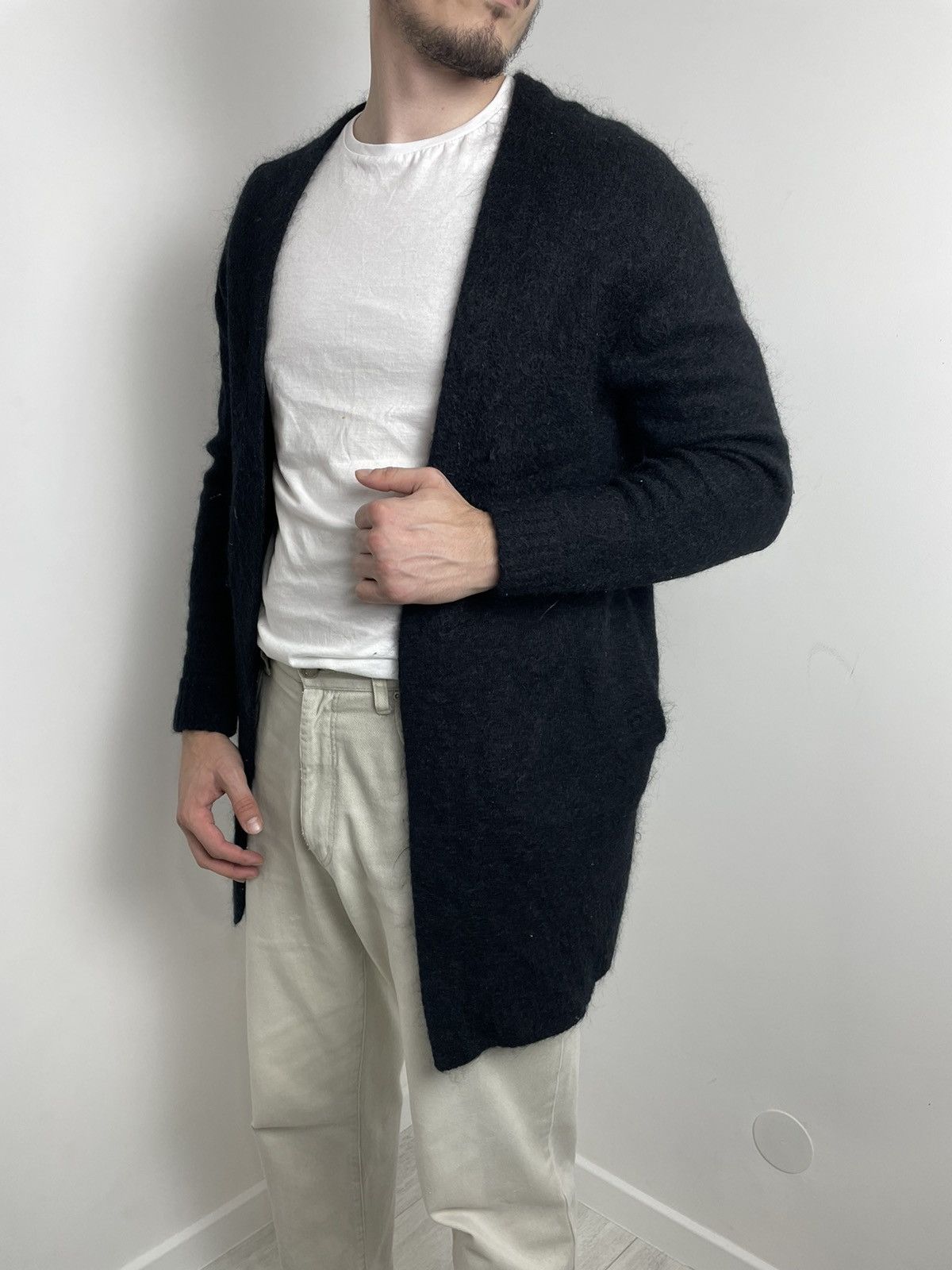 Acne Studios Acne studios Raya Mohair PAW15 Wool Cardigan Size US M / EU 48-50 / 2 - 3 Thumbnail
