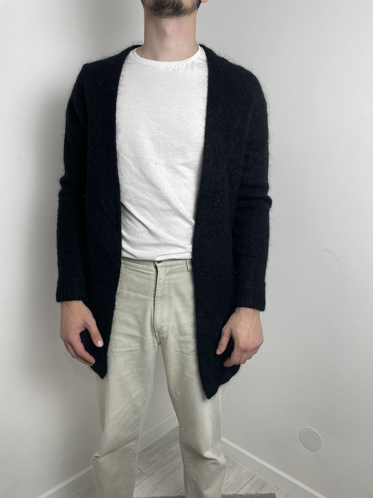 Acne Studios Acne studios Raya Mohair PAW15 Wool Cardigan Size US M / EU 48-50 / 2 - 4 Thumbnail