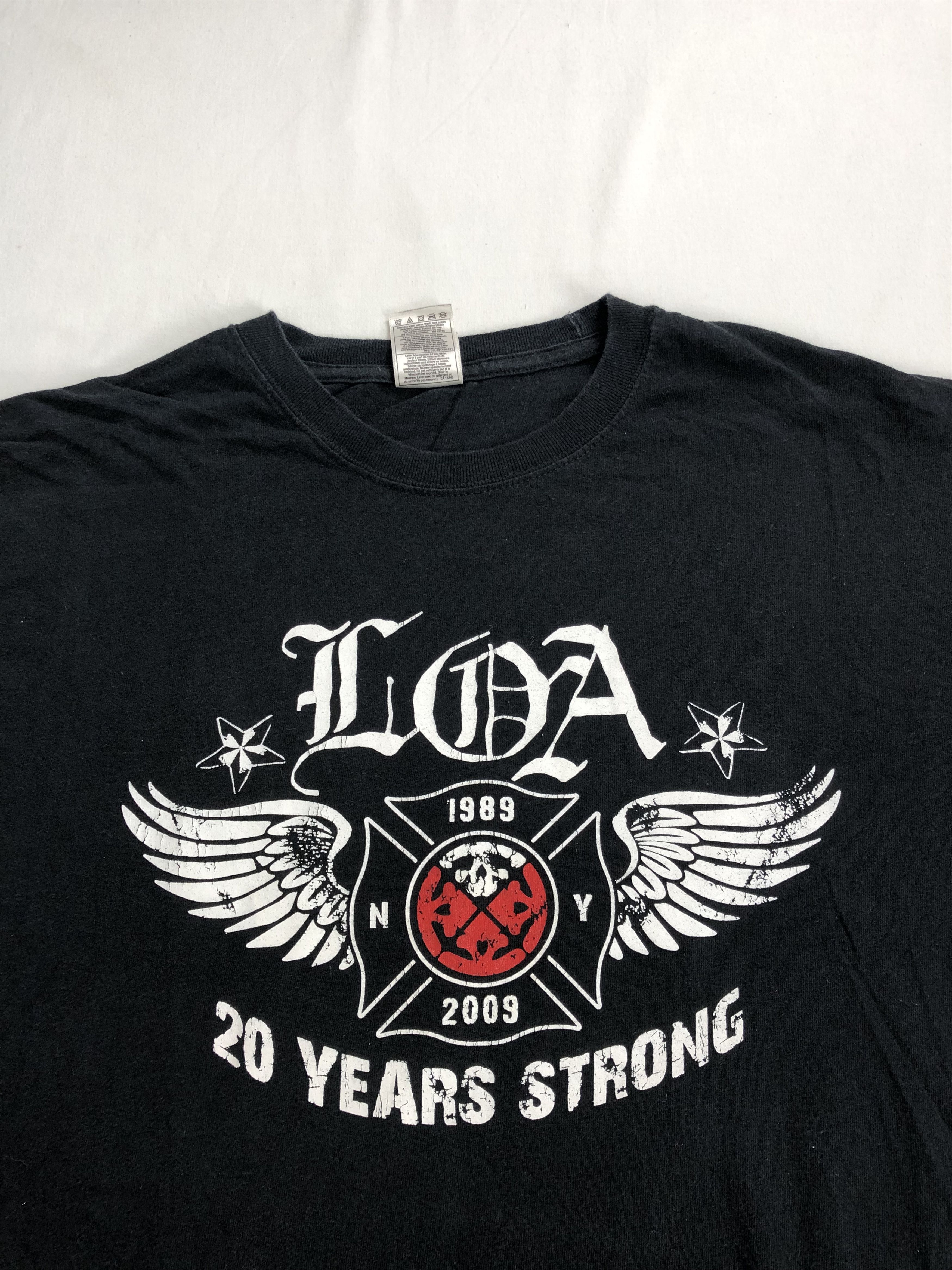 Band Tees Vintage 2009 Life of Agony Tee (Type O Negative Gwar) Size US M / EU 48-50 / 2 - 4 Thumbnail
