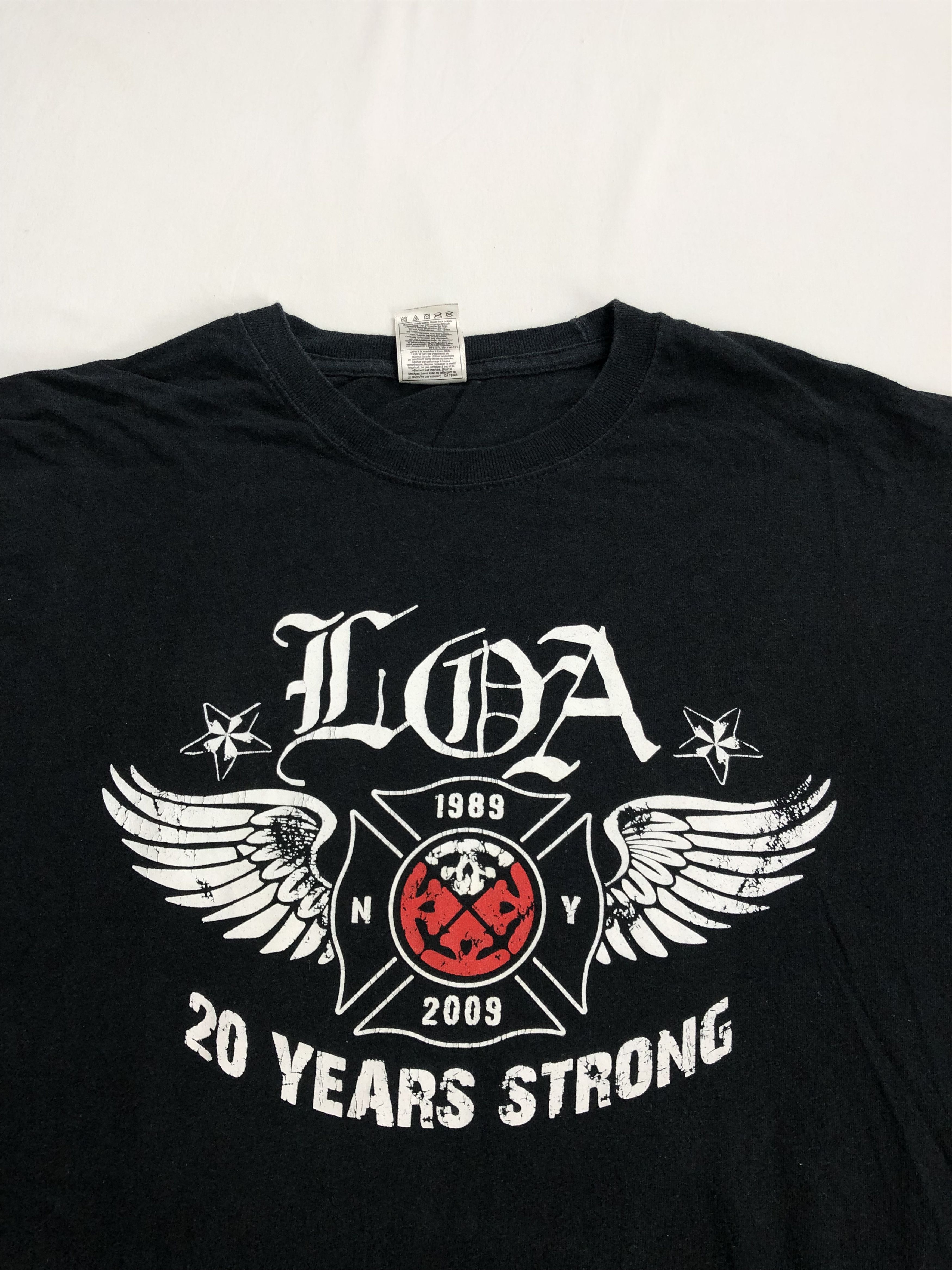 Band Tees Vintage 2009 Life of Agony Tee (Type O Negative Gwar) Size US M / EU 48-50 / 2 - 3 Thumbnail