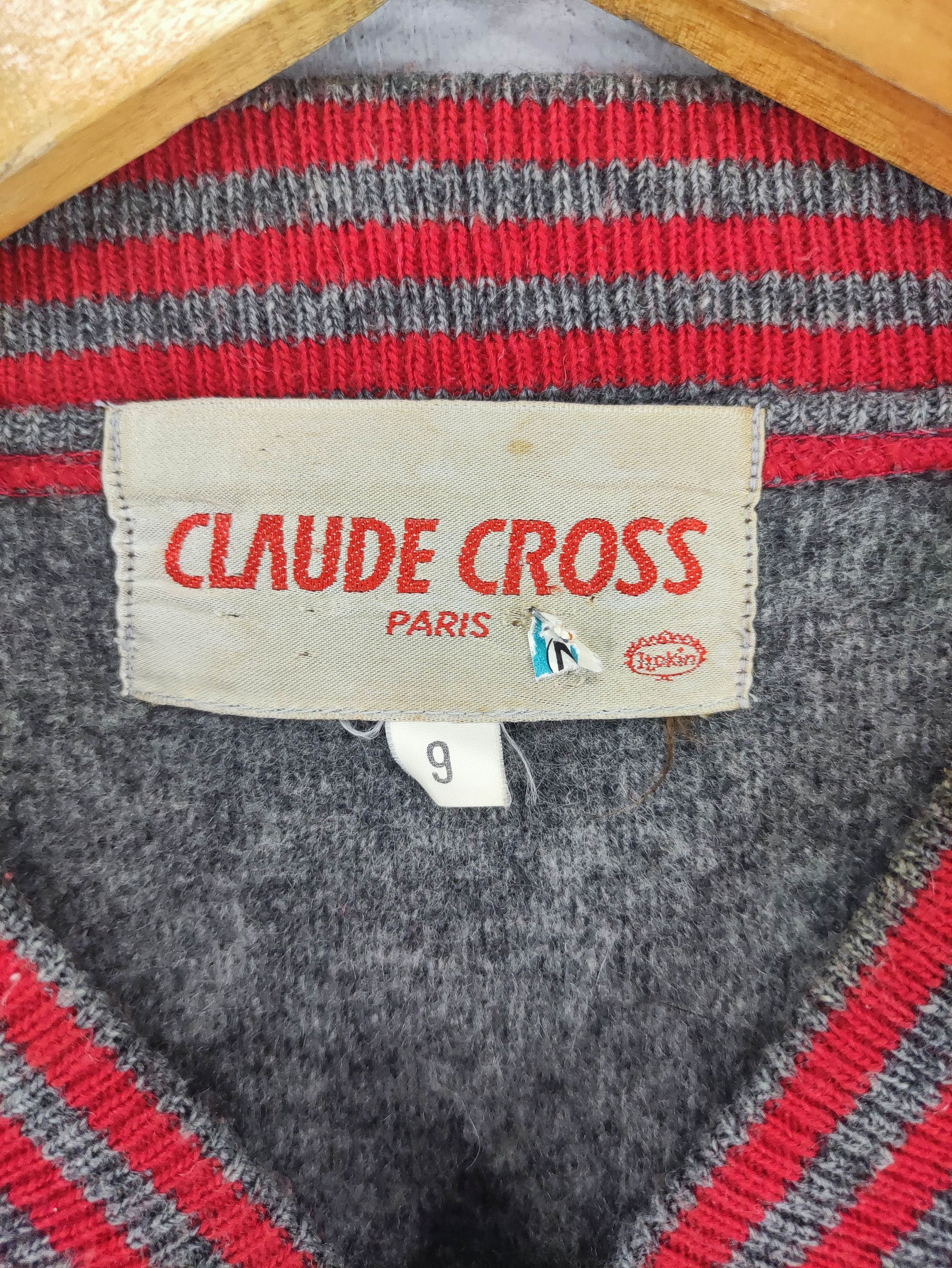 Vintage Vintage Claude Cross Varsity Wool Jacket Zipper Size US M / EU 48-50 / 2 - 3 Thumbnail
