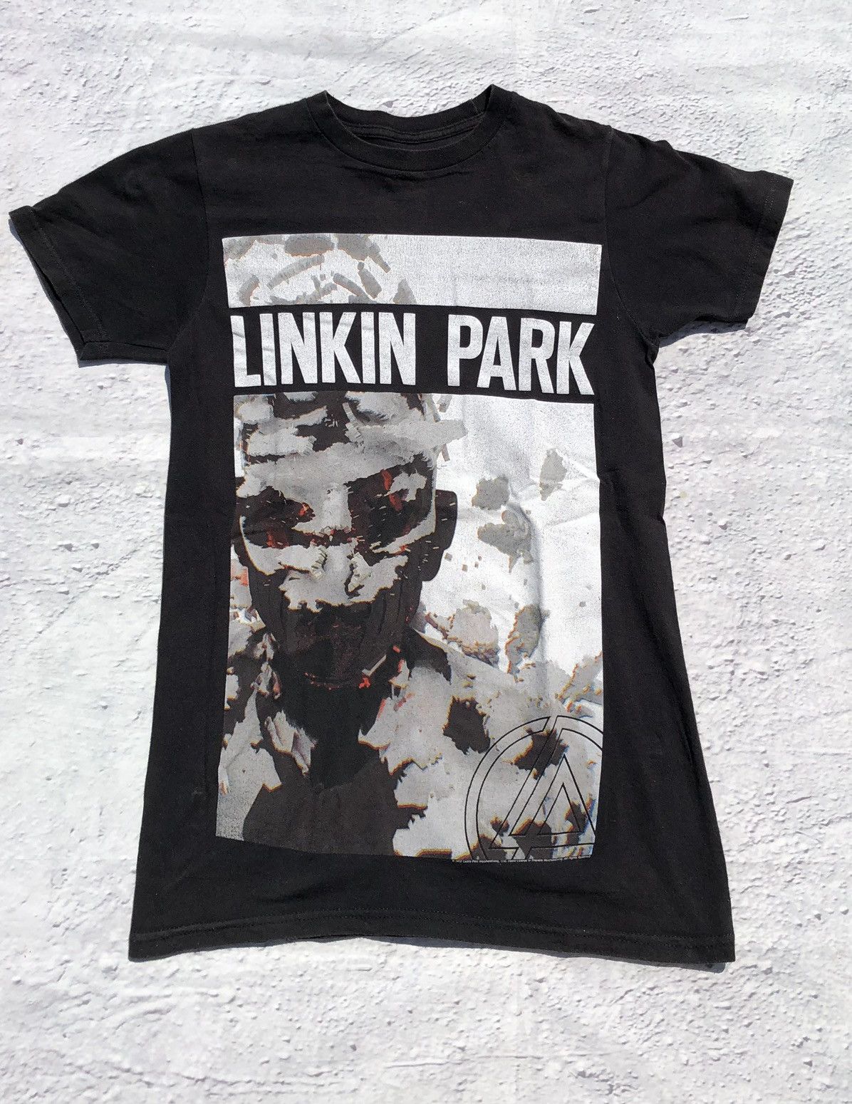 Band Tees Vintage 2012 Linkin Park Black Tee (Limp Bizkit Blink-182) Size US S / EU 44-46 / 1 - 2 Thumbnail